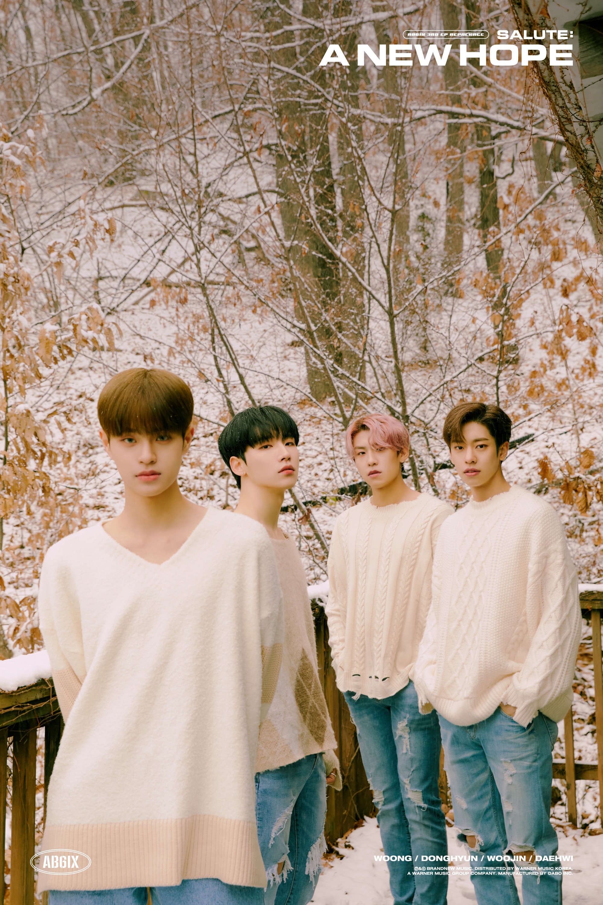 AB6IX這次以冬日暖男形象見粉絲。（Twitter/@AB6IX）