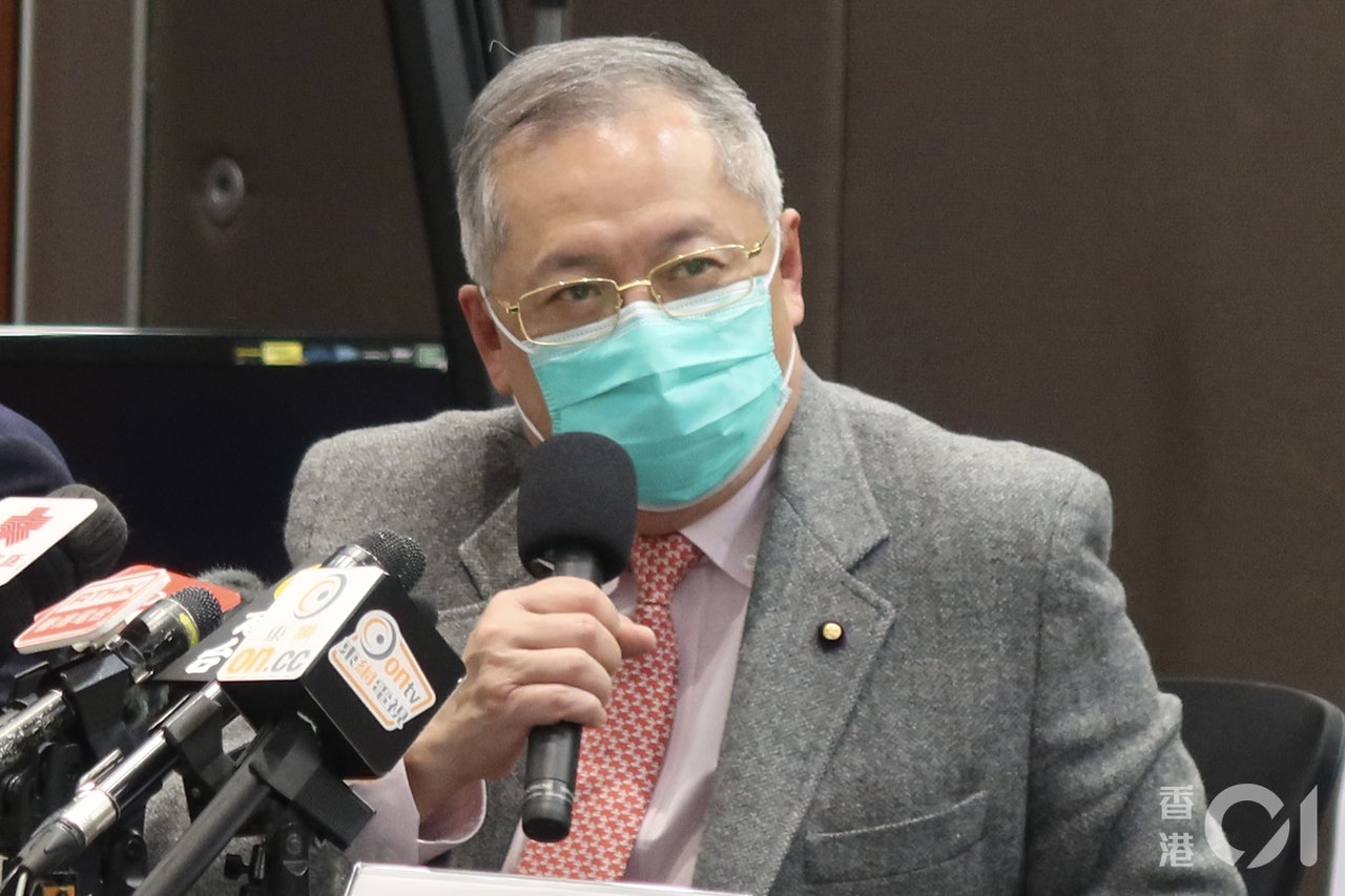 立法會飲食界議員張宇人表示,盼望政府能夠平衡抗疫及經濟。(孔繁栩攝) 立法會飲食界議員張宇人表示,盼望政府能夠平衡抗疫及經濟。(孔繁栩攝)