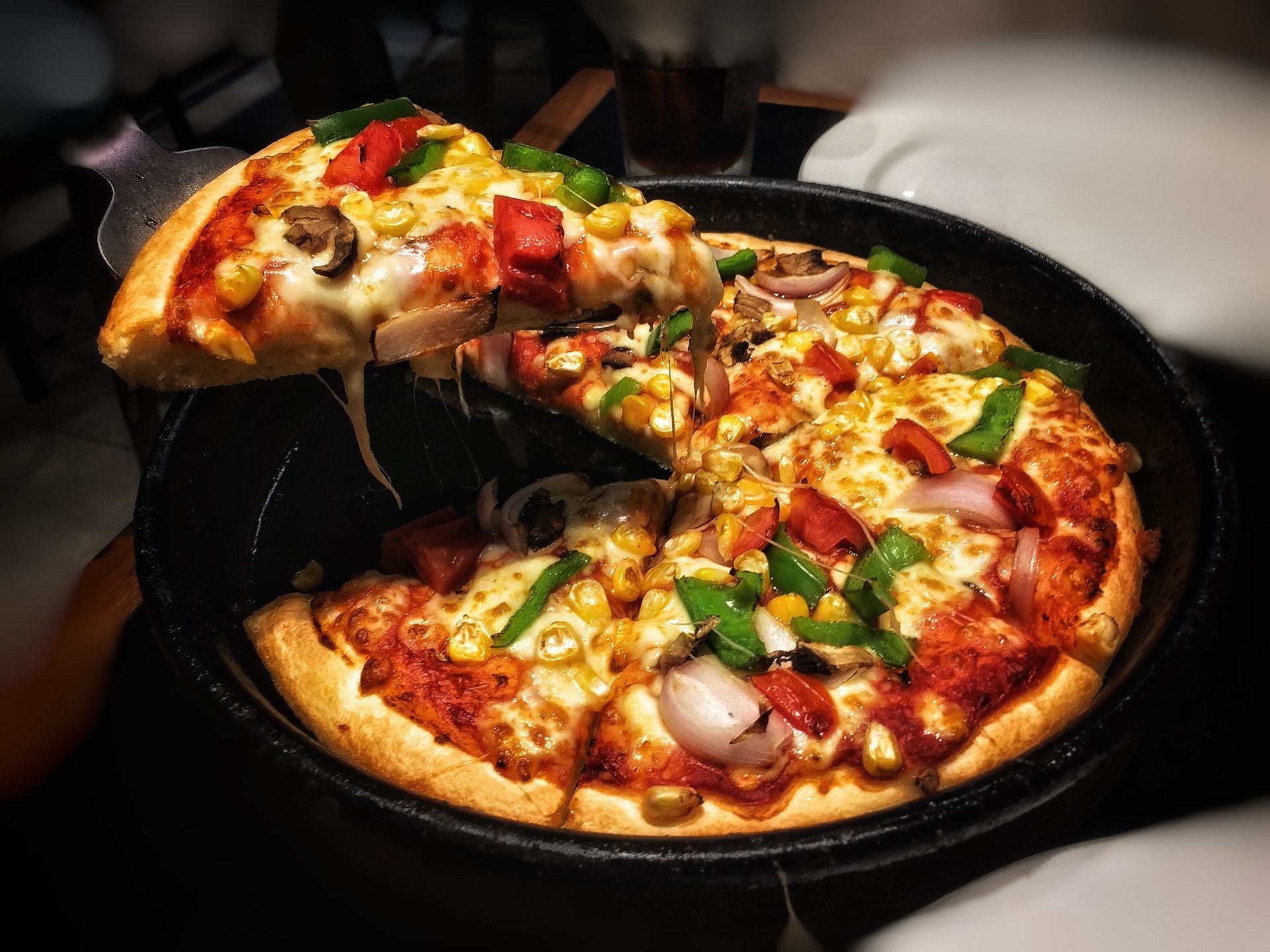 第一名:Pizza(Karthik Garikapati on Unsplash) 第一名:Pizza(Karthik Garikapati on Unsplash)