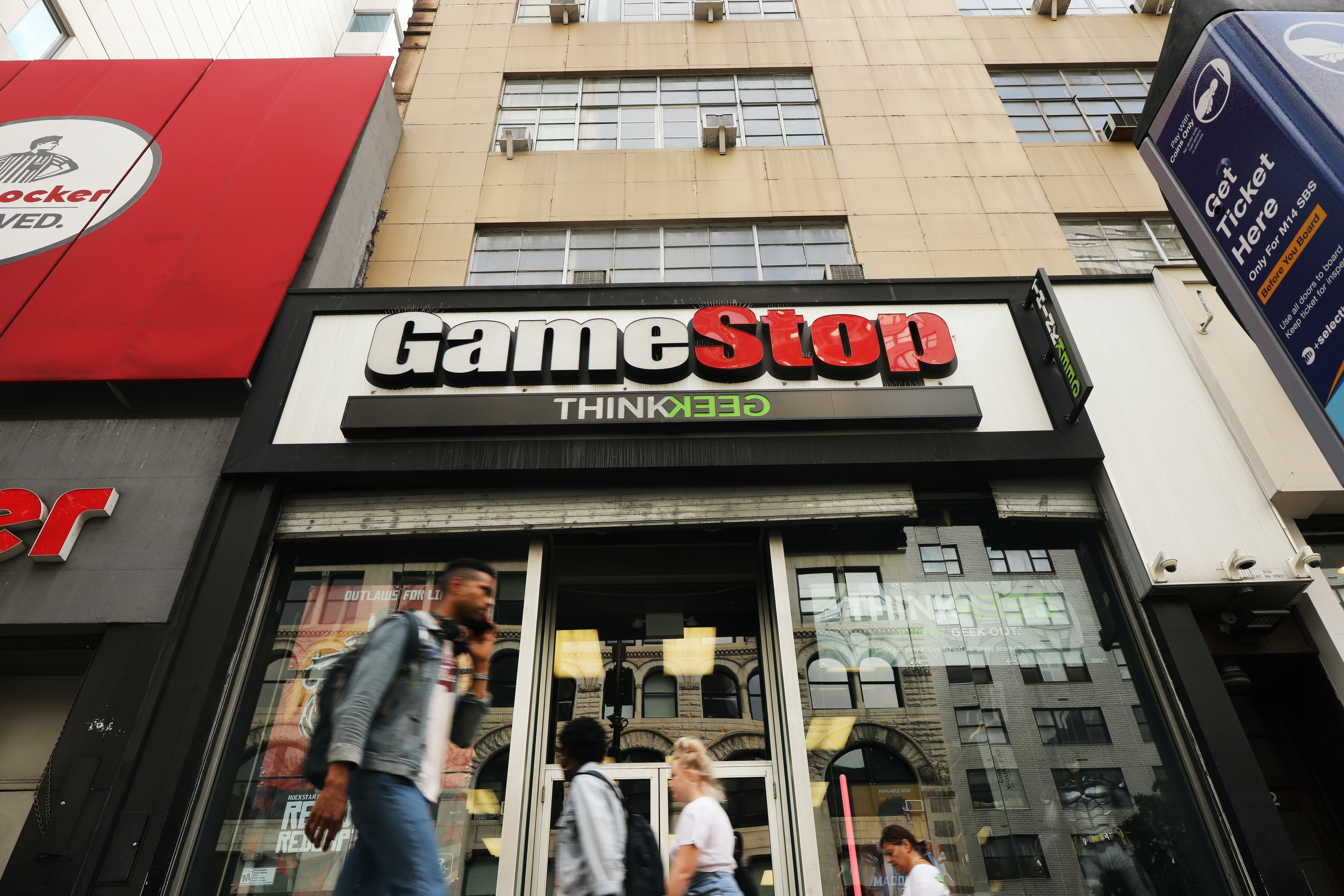 Gamestop（GME）近日成為股民焦點之一，甚至連登仔都熱烈討論。（GettyImages）