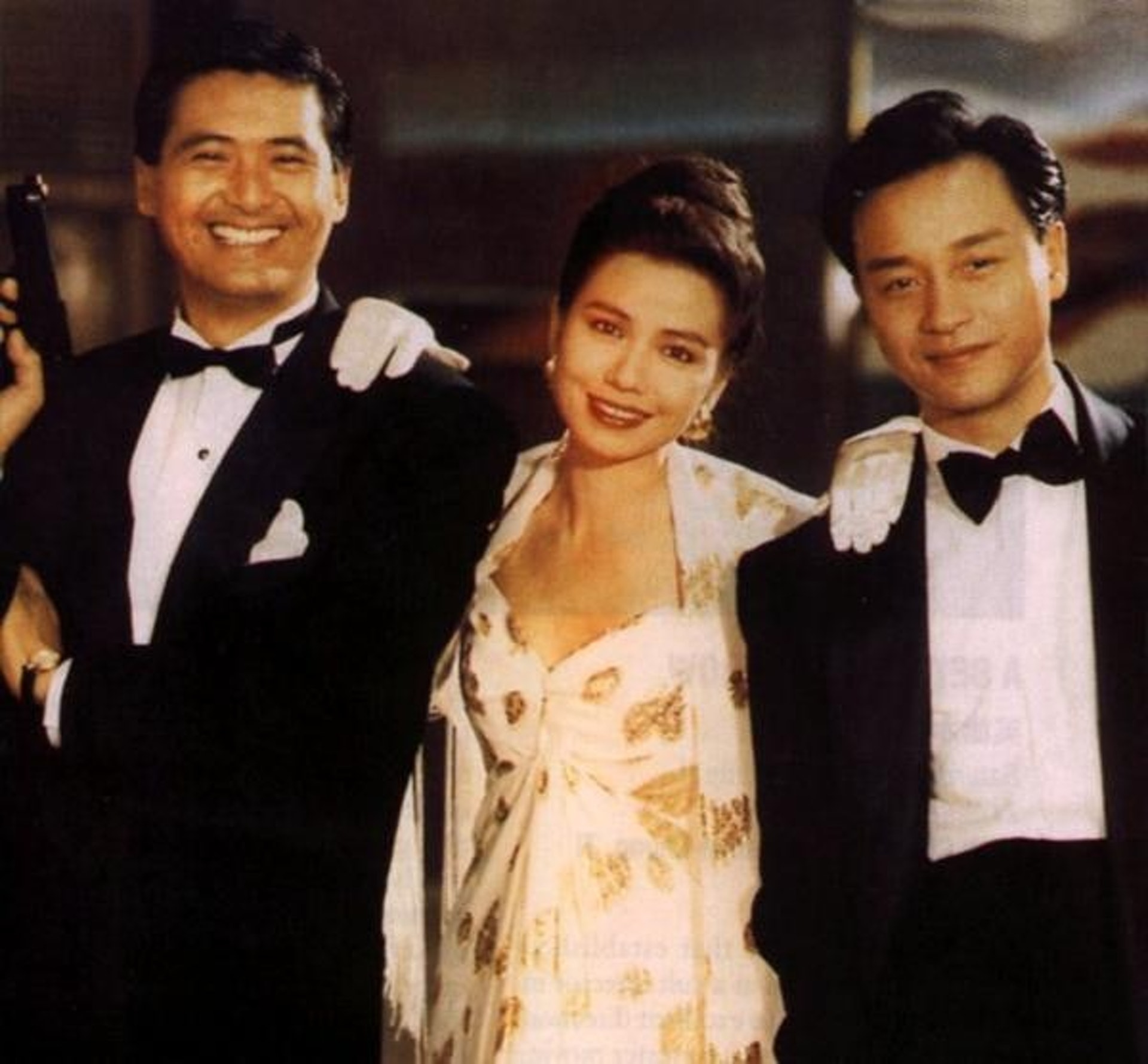 電影《縱橫四海》由周潤發、鍾楚紅、張國榮主演。(資料圖片) 電影《縱橫四海》由周潤發、鍾楚紅、張國榮主演。(資料圖片)