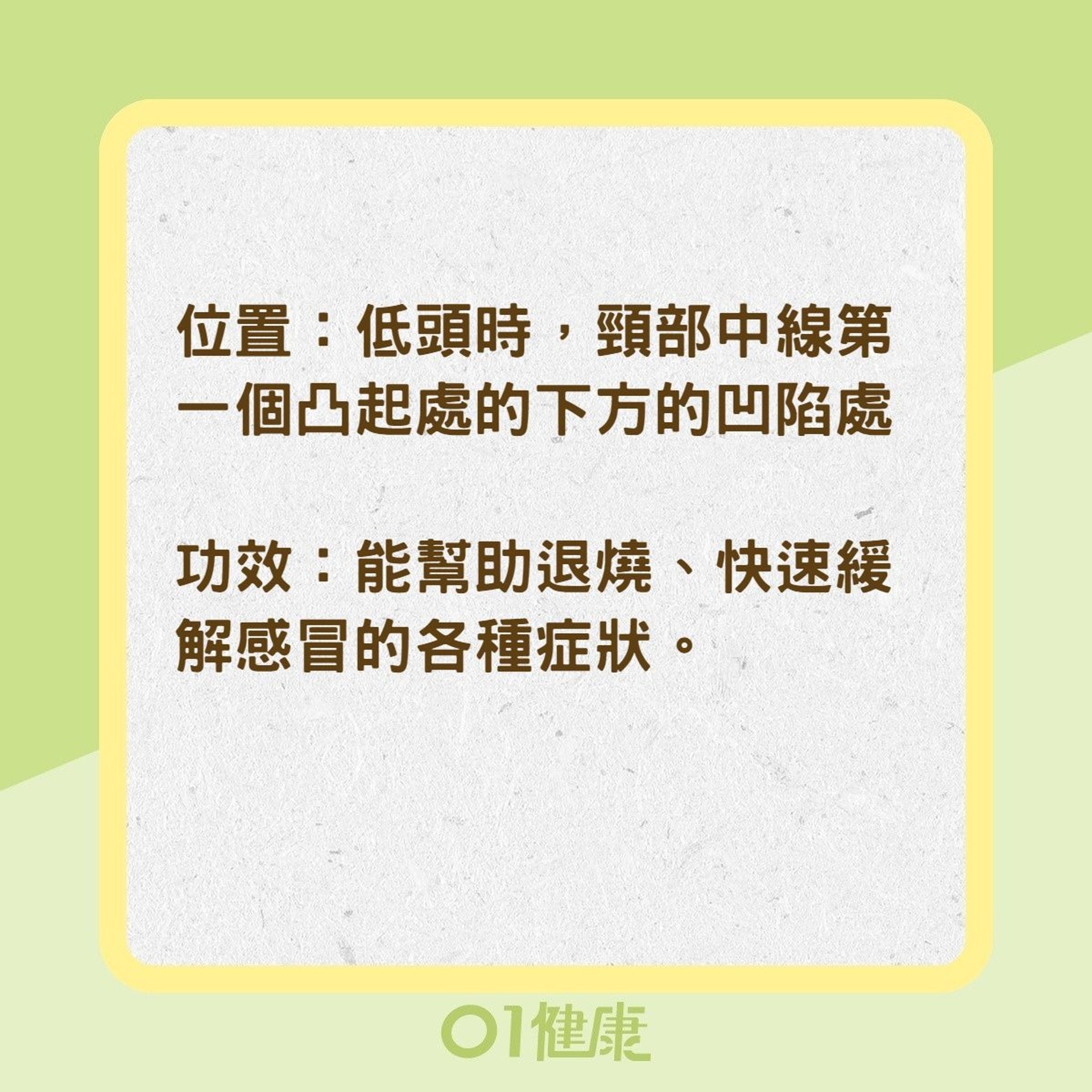 感冒用穴道大全(01製圖) 感冒用穴道大全(01製圖)