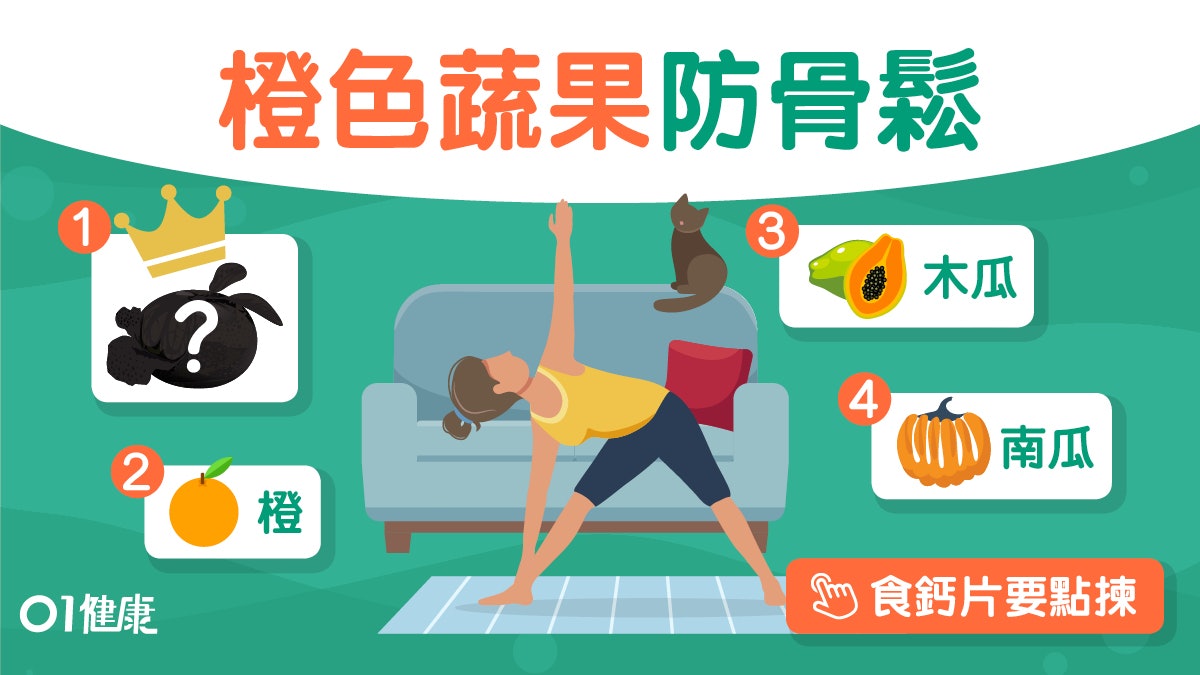 【骨質疏鬆】橙色水果防骨鬆日吃幾多?防跌倒起床8部曲勿即起身 【骨質疏鬆】橙色水果防骨鬆日吃幾多?防跌倒起床8部曲勿即起身