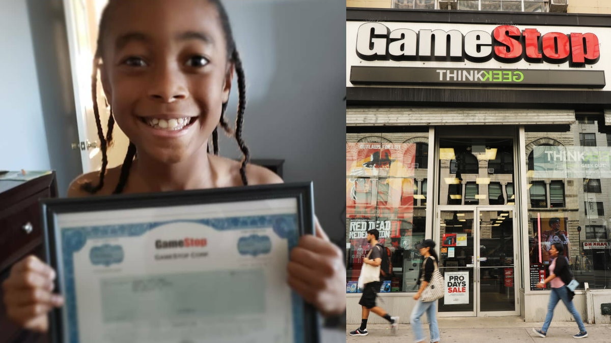 GME｜美10歲童持GameStop股票兩年突爆升50倍怕股價跌賣出獲利