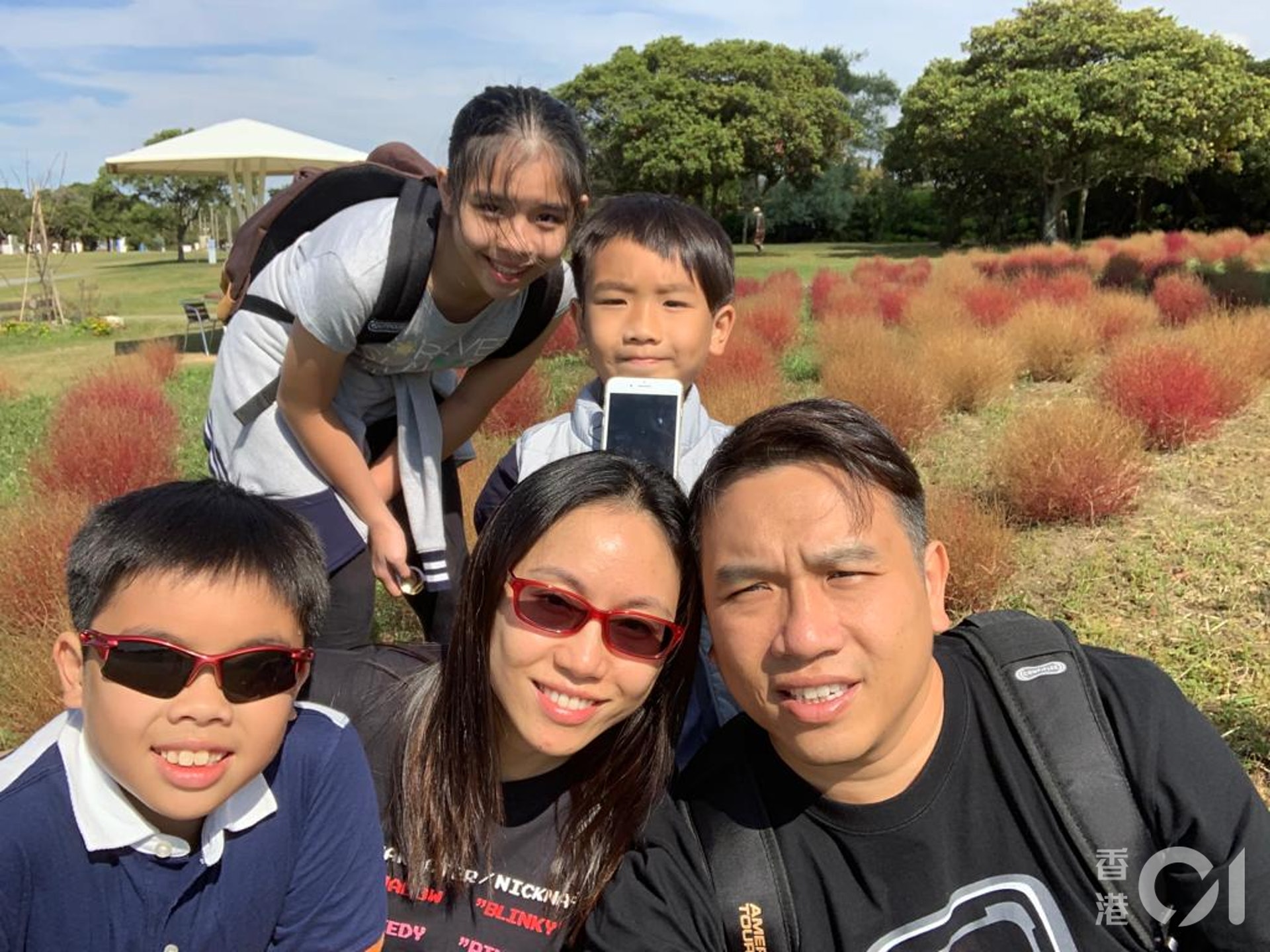吳嘉嶸(Thomas)育有三名孩子,去年轉到英國升學。 吳嘉嶸(Thomas)育有三名孩子,去年轉到英國升學。