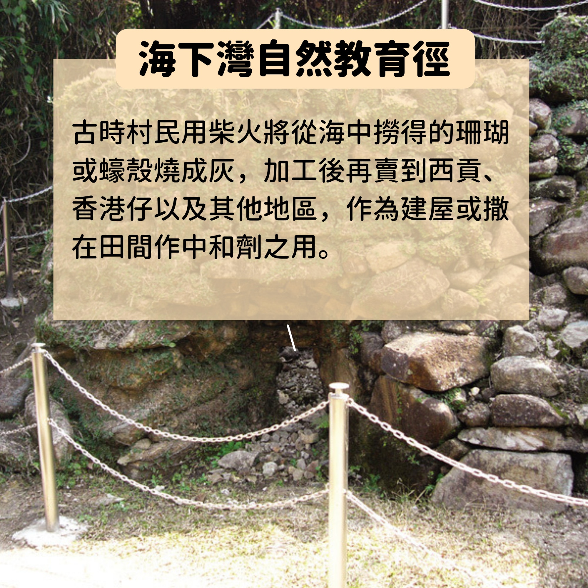 海下灣自然教育徑（01製圖/野外動向授權使用）