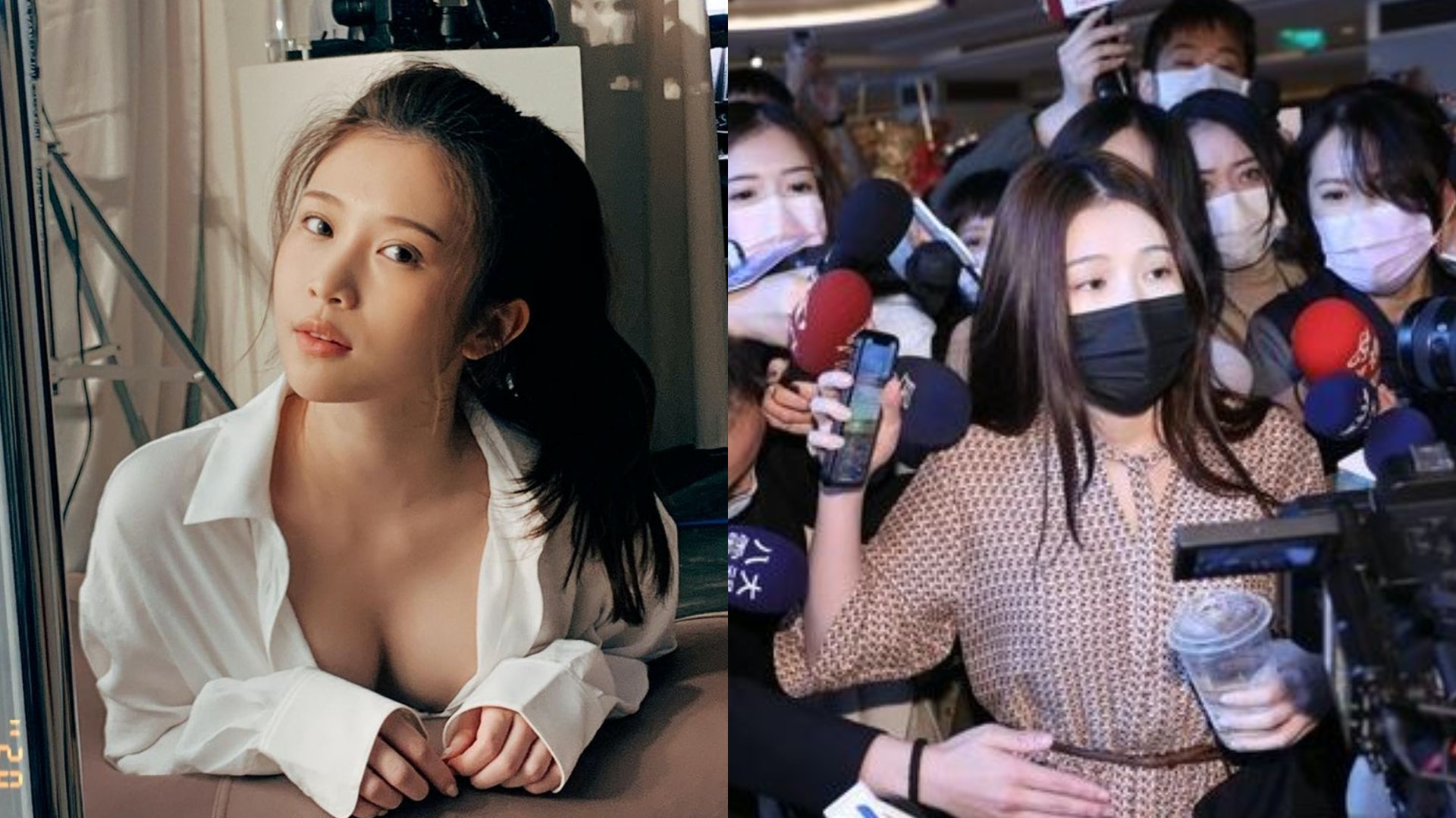 雞排妹被性騷擾|雞排妹鄭家純突破重圍 闖入翁立友記招要求對質 雞排妹被性騷擾|雞排妹鄭家純突破重圍 闖入翁立友記招要求對質