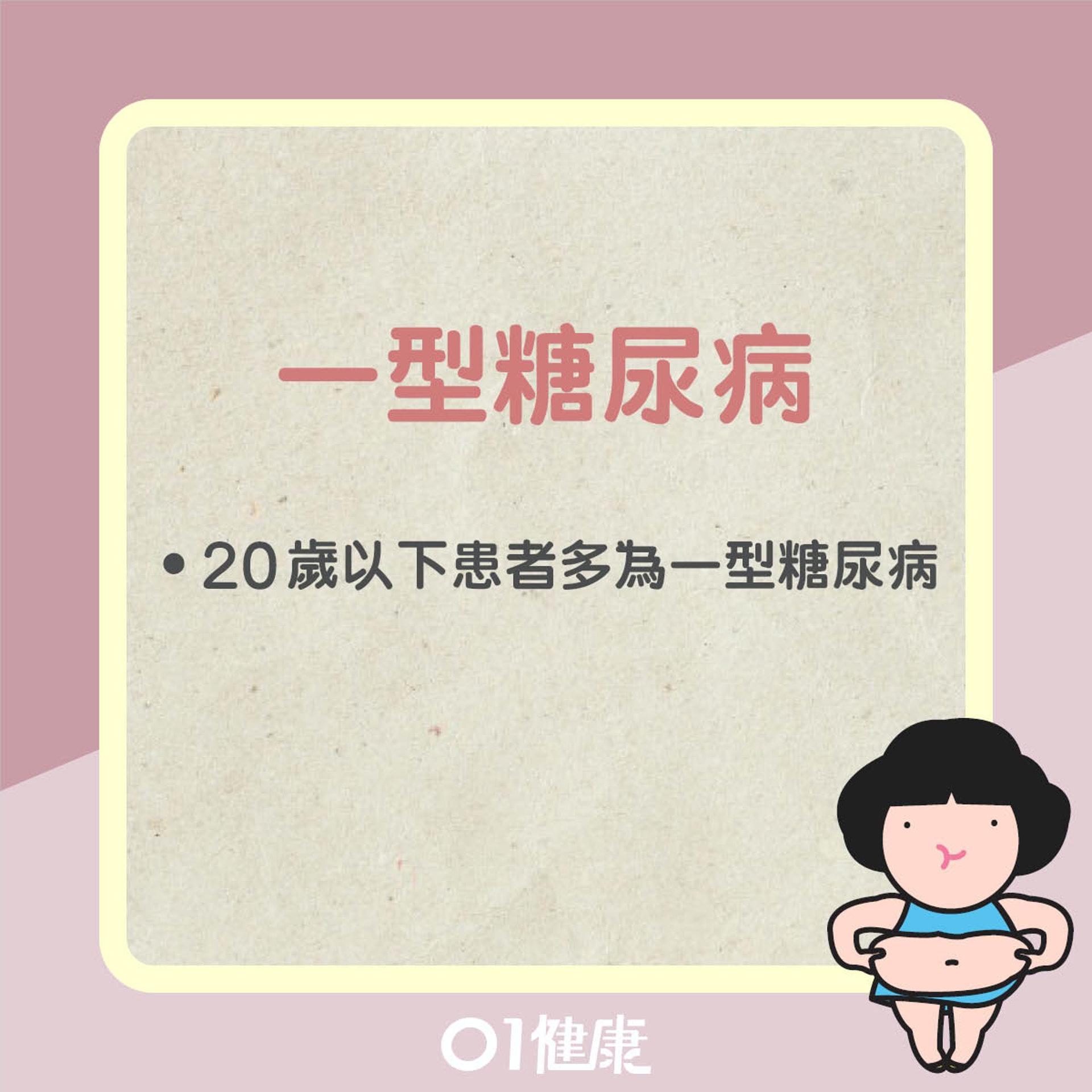 哪種體質易患糖尿病?(01製圖) 哪種體質易患糖尿病?(01製圖)