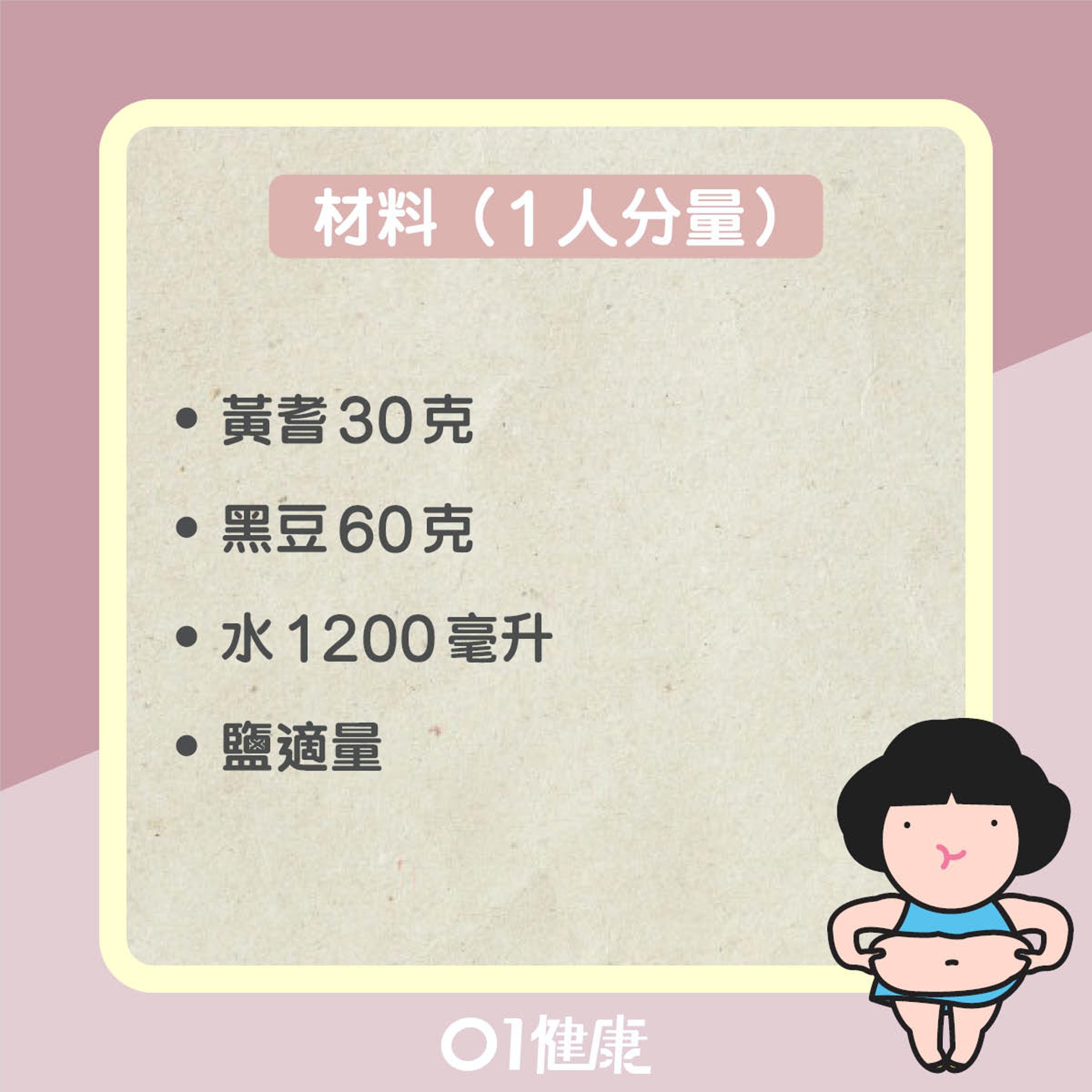 黃耆黑豆湯(01製圖) 黃耆黑豆湯(01製圖)