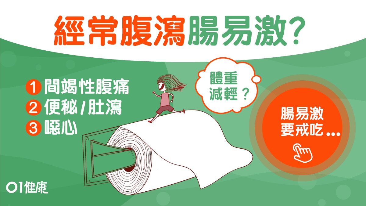 腸易激｜腹瀉肚痛以為腸躁症？發炎性腸道病忌2件事易復發腸穿窿