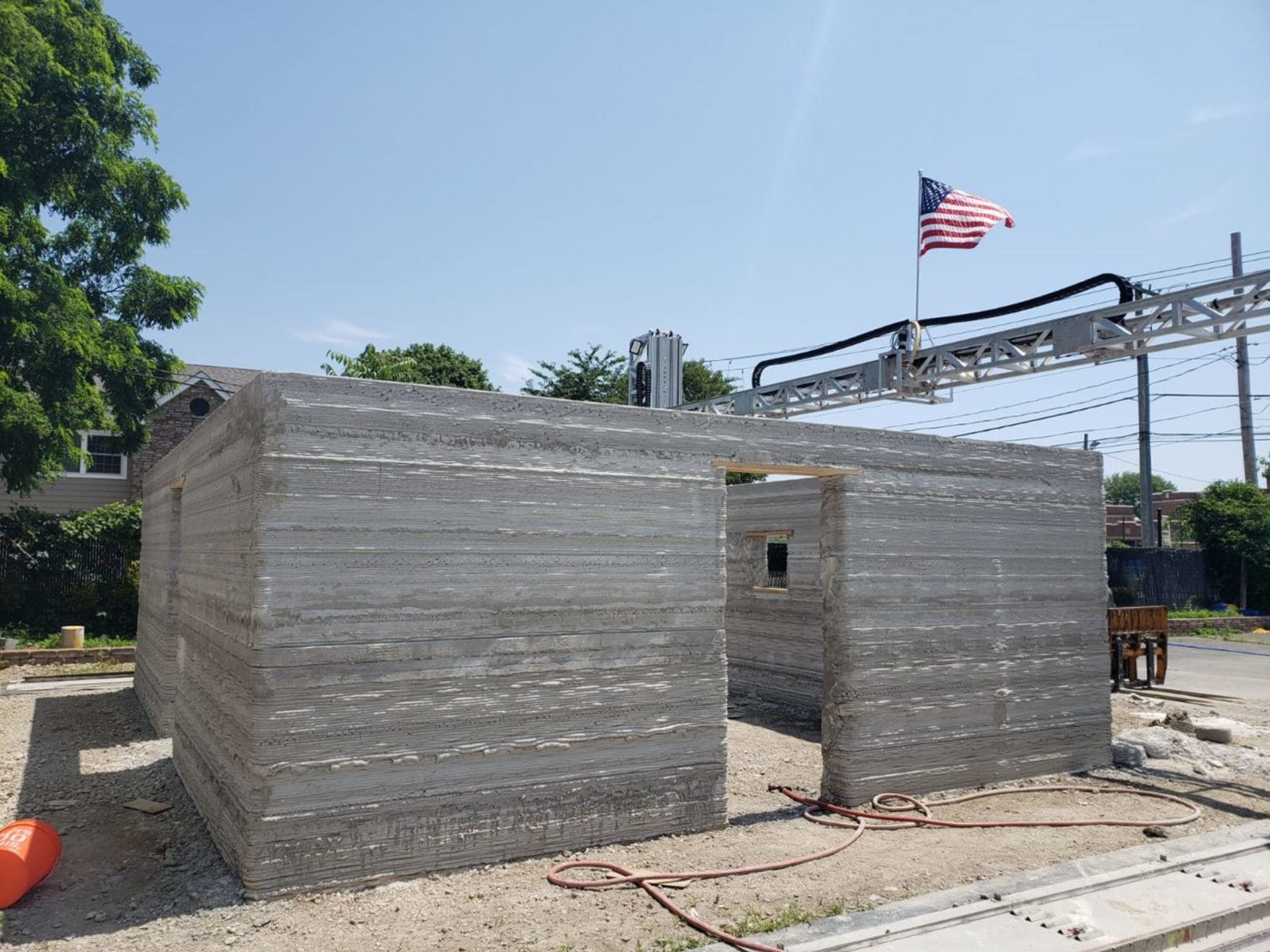 3D列印房子(SQ4D官網圖片) 3D列印房子(SQ4D官網圖片)