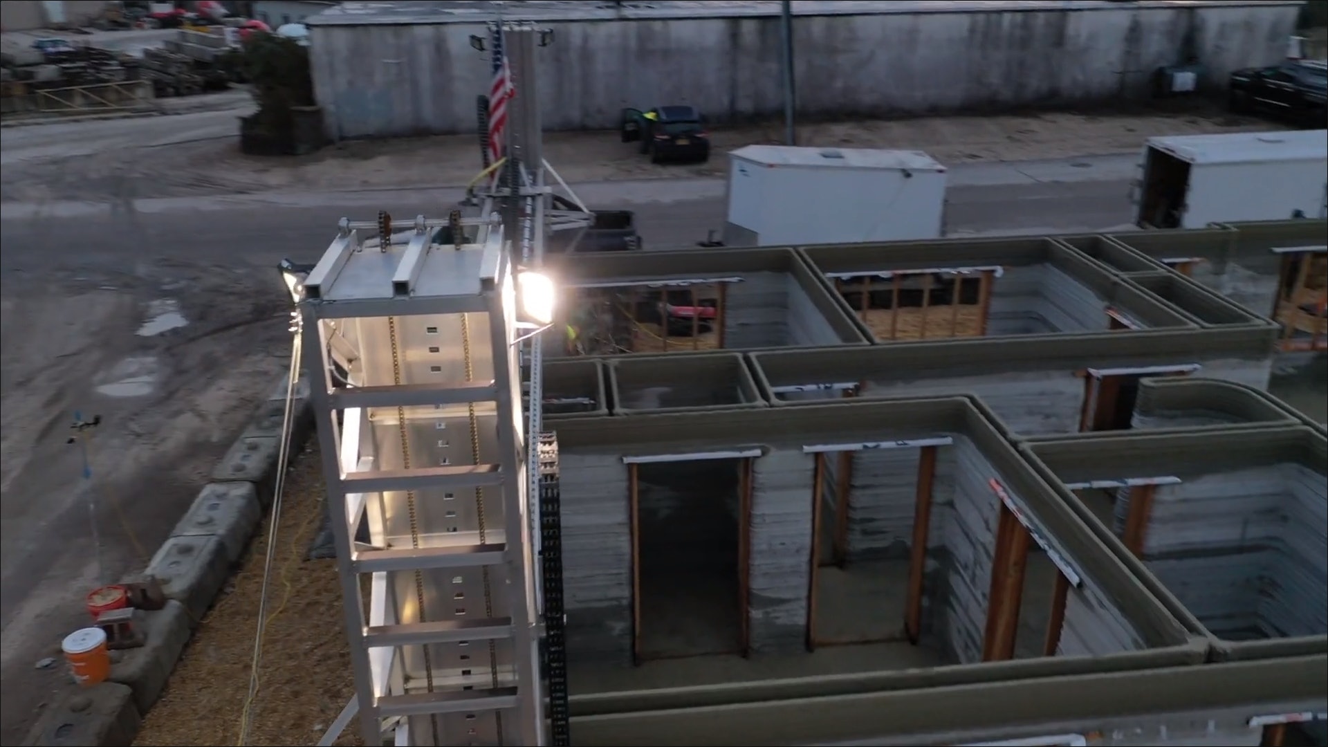 3D列印房子(SQ4D影片擷圖) 3D列印房子(SQ4D影片擷圖)