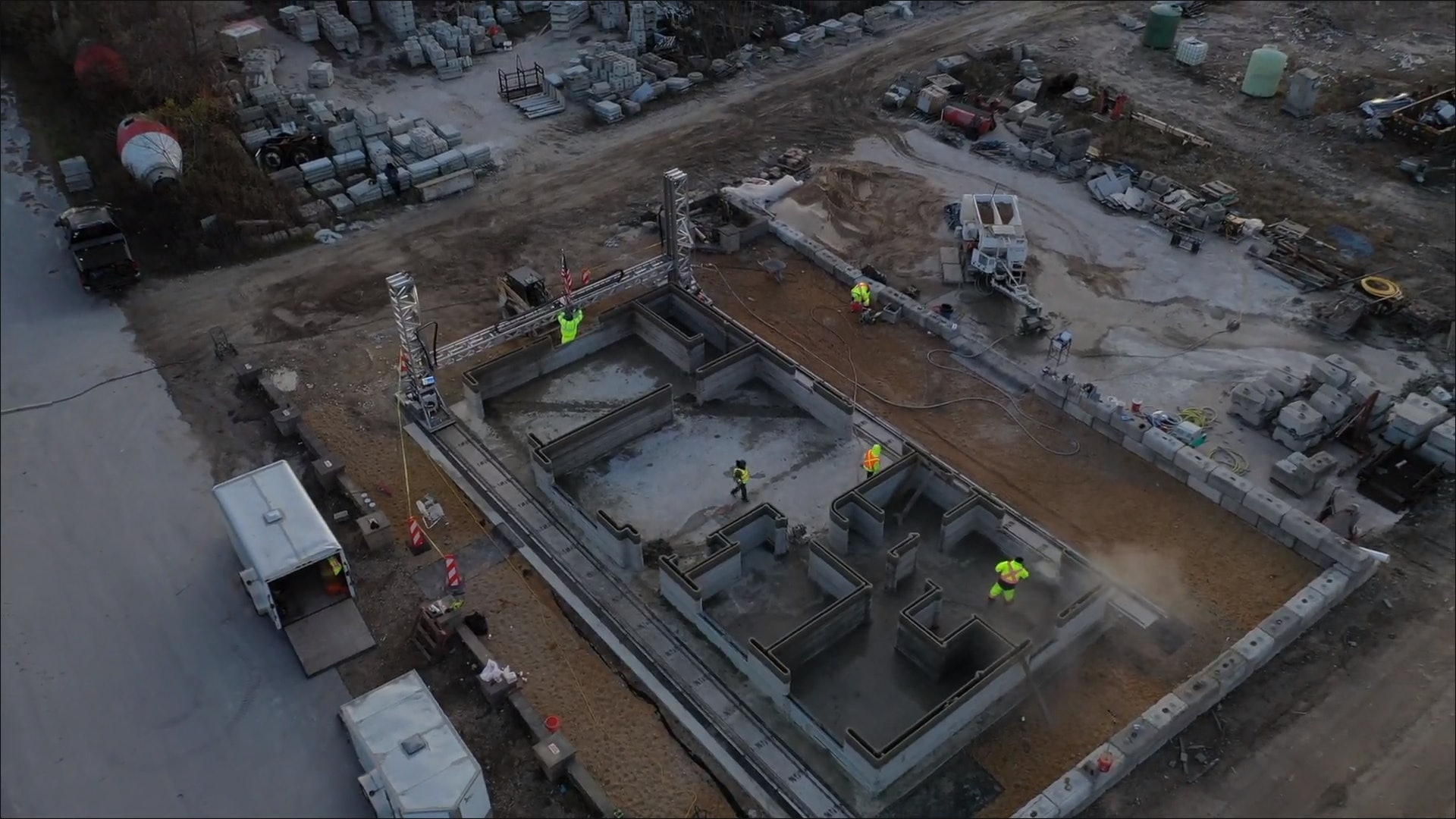 3D列印房子(SQ4D影片擷圖) 3D列印房子(SQ4D影片擷圖)