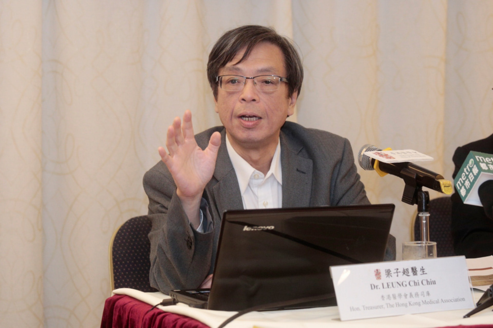 梁子超表示，廣州市荔灣區有患者確診感染印度變種病毒，估計源頭來自輸入個案，傳播鏈相對清晰，暫時未見廣泛社區爆發跡象。（資料圖片）