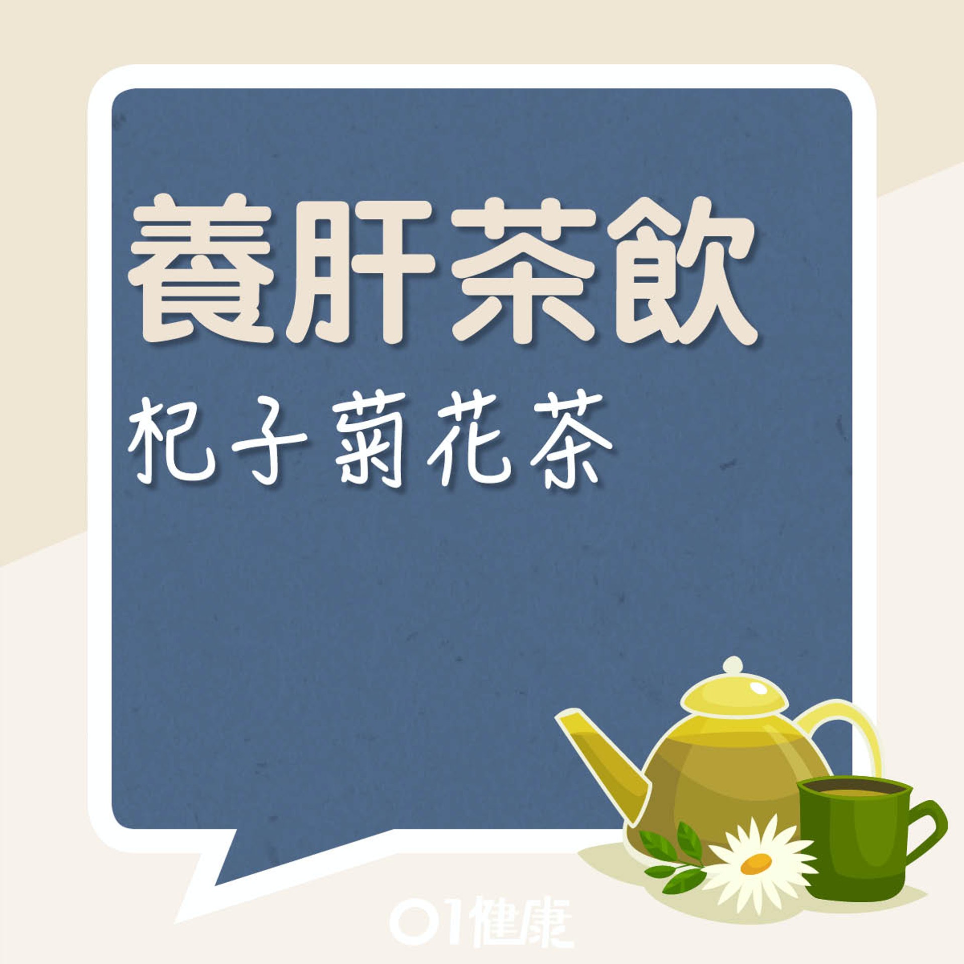杞子菊花茶(01製圖) 杞子菊花茶(01製圖)