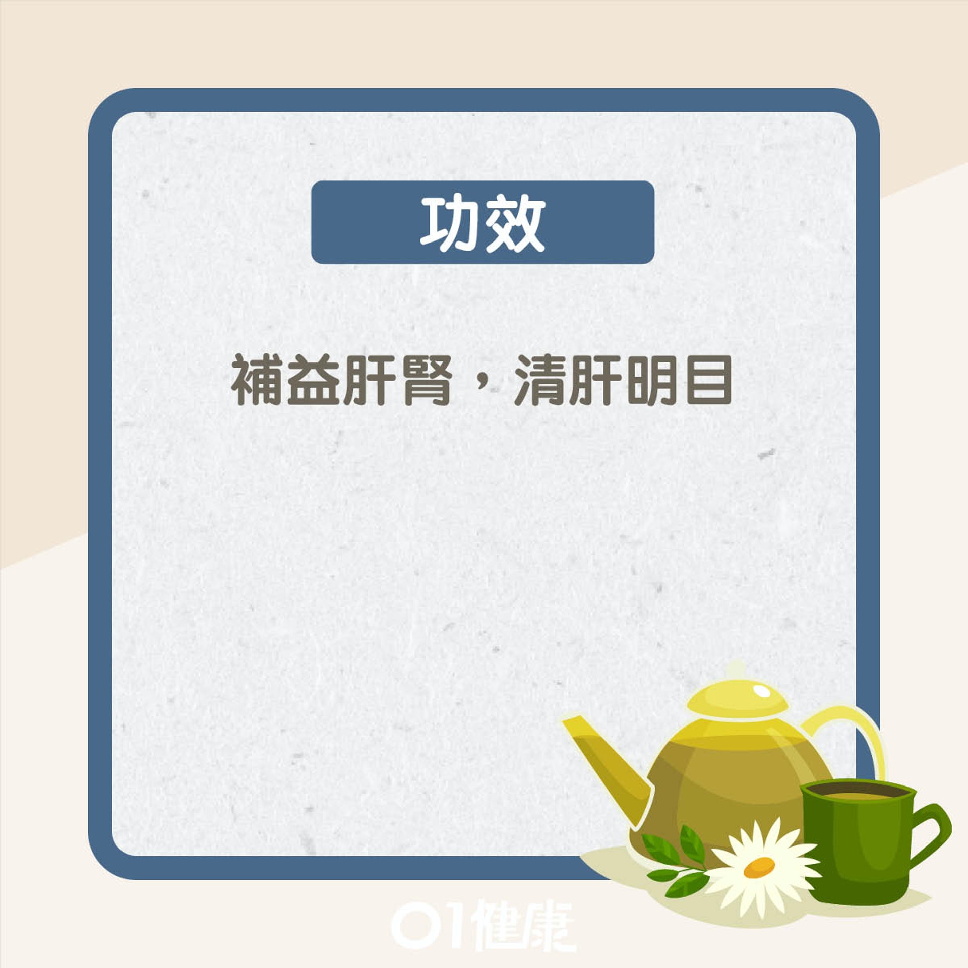 杞子菊花茶(01製圖) 杞子菊花茶(01製圖)