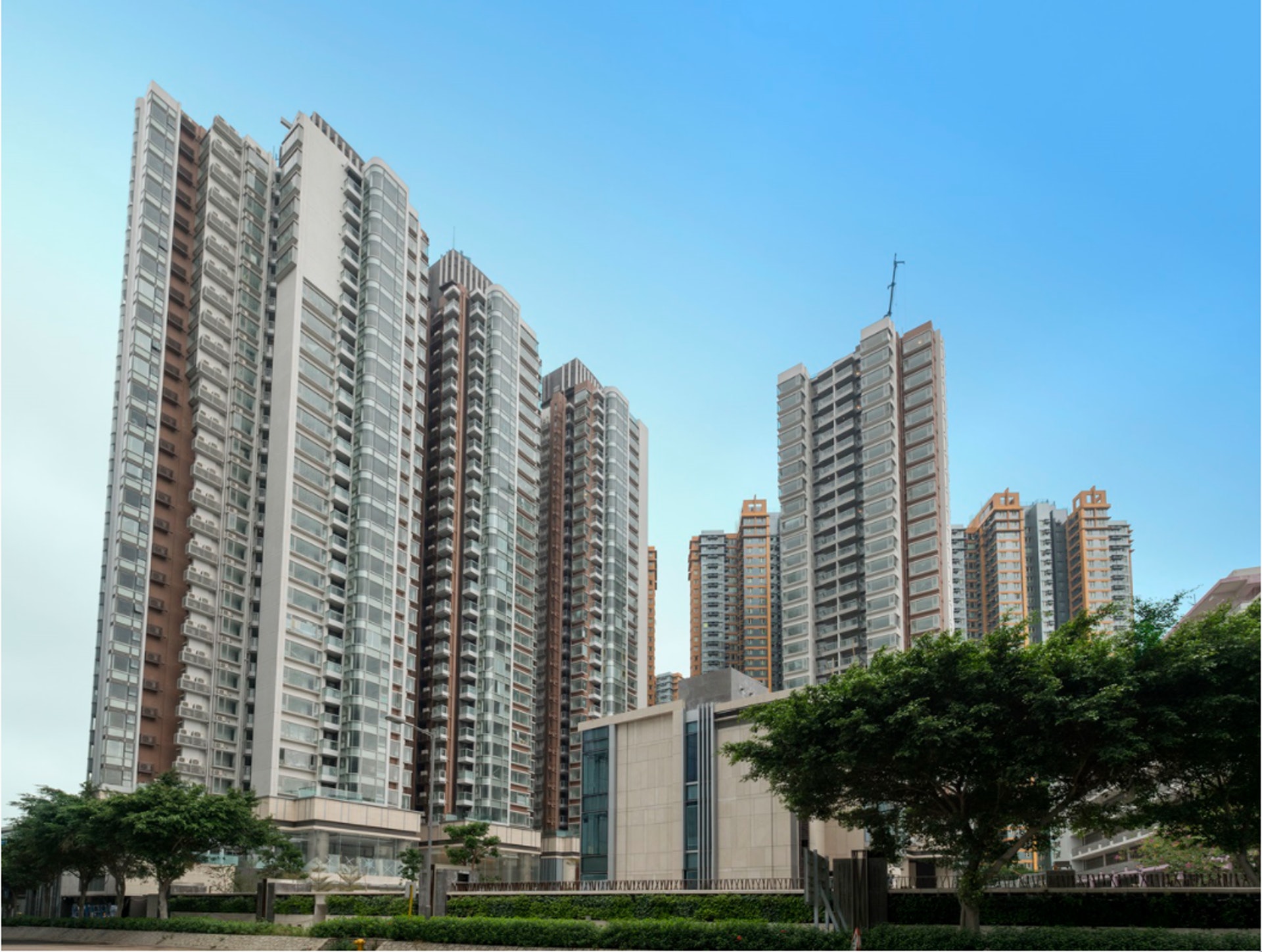維港星岸出現無源頭個案,被例入強制檢測名單。(發展商網站圖片) 維港星岸出現無源頭個案,被例入強制檢測名單。(發展商網站圖片)