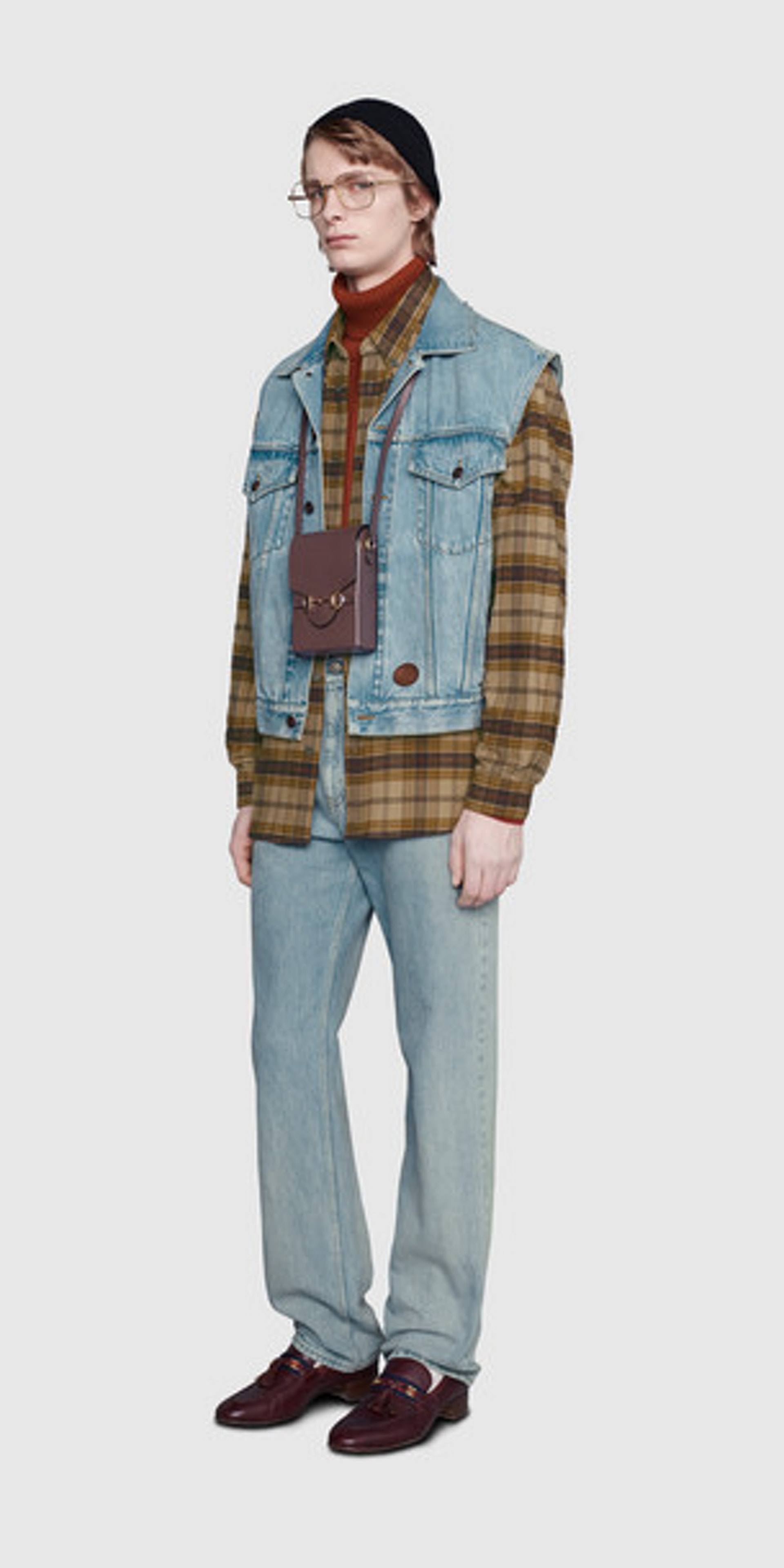馬銜扣1955系列迷你袋(Gucci) 馬銜扣1955系列迷你袋(Gucci)