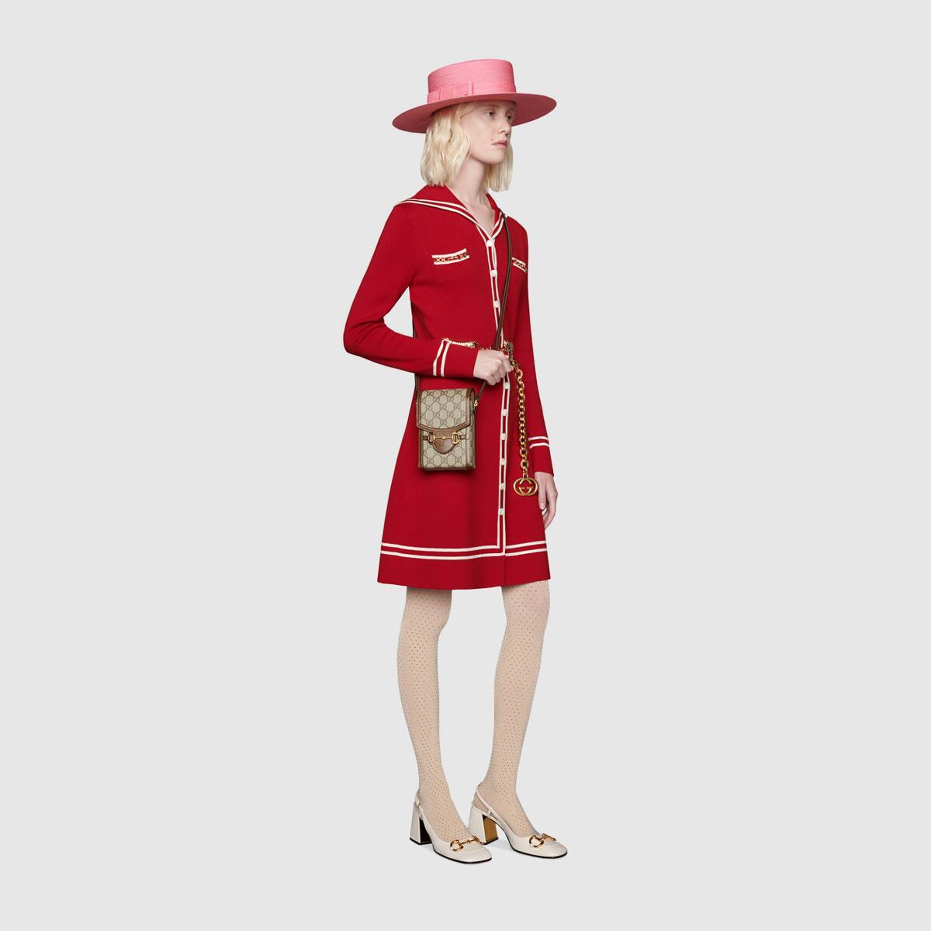 馬銜扣1955系列迷你袋(Gucci) 馬銜扣1955系列迷你袋(Gucci)