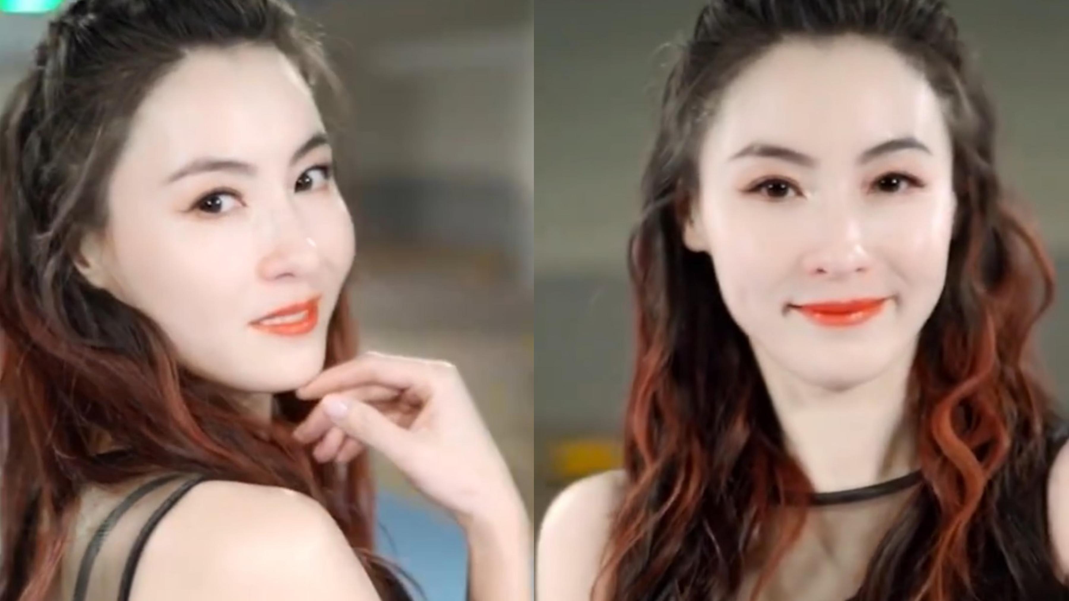 張栢芝超高顏值無懼鏡頭考驗360度零死角堪稱完美