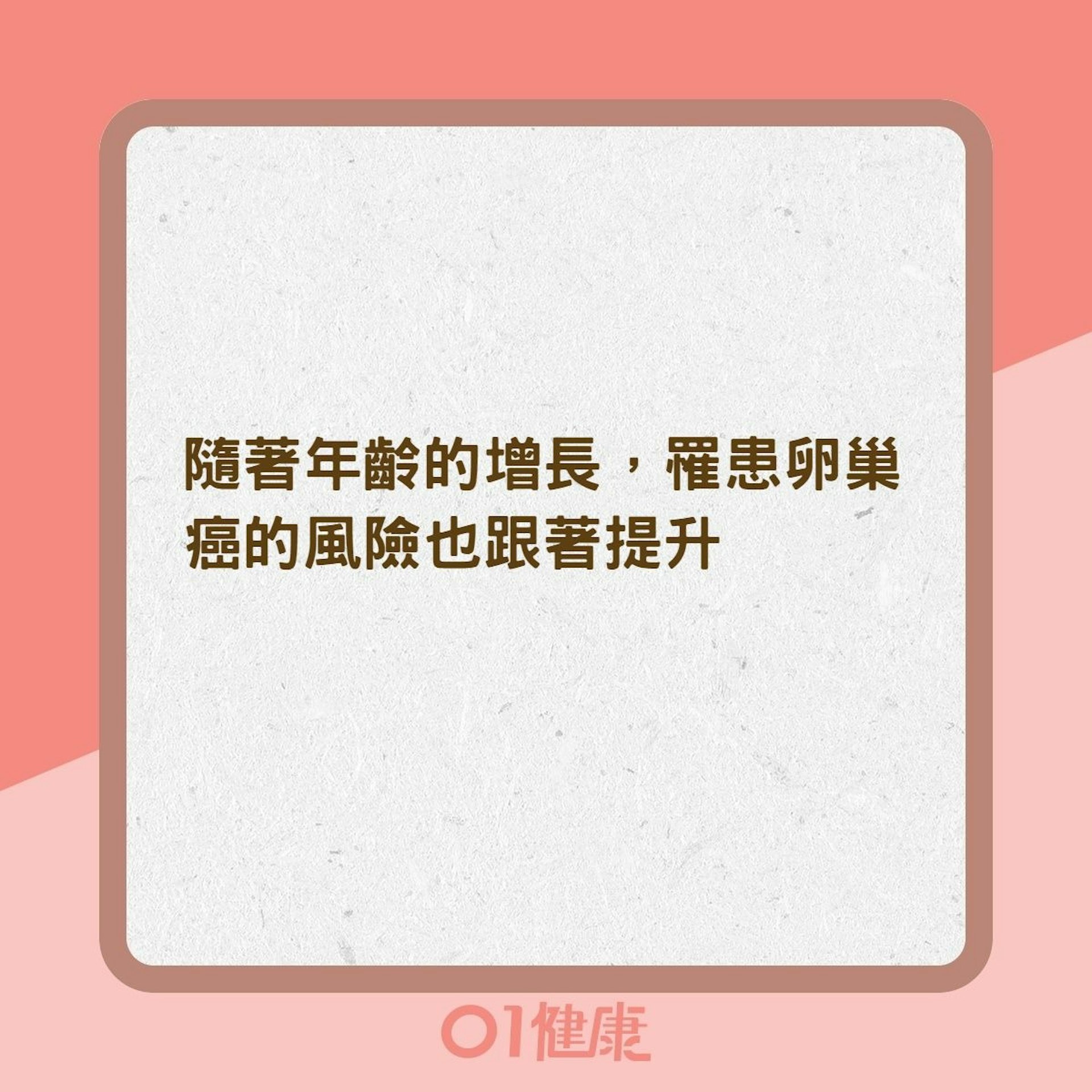 卵巢癌的7個風險(01製圖) 卵巢癌的7個風險(01製圖)