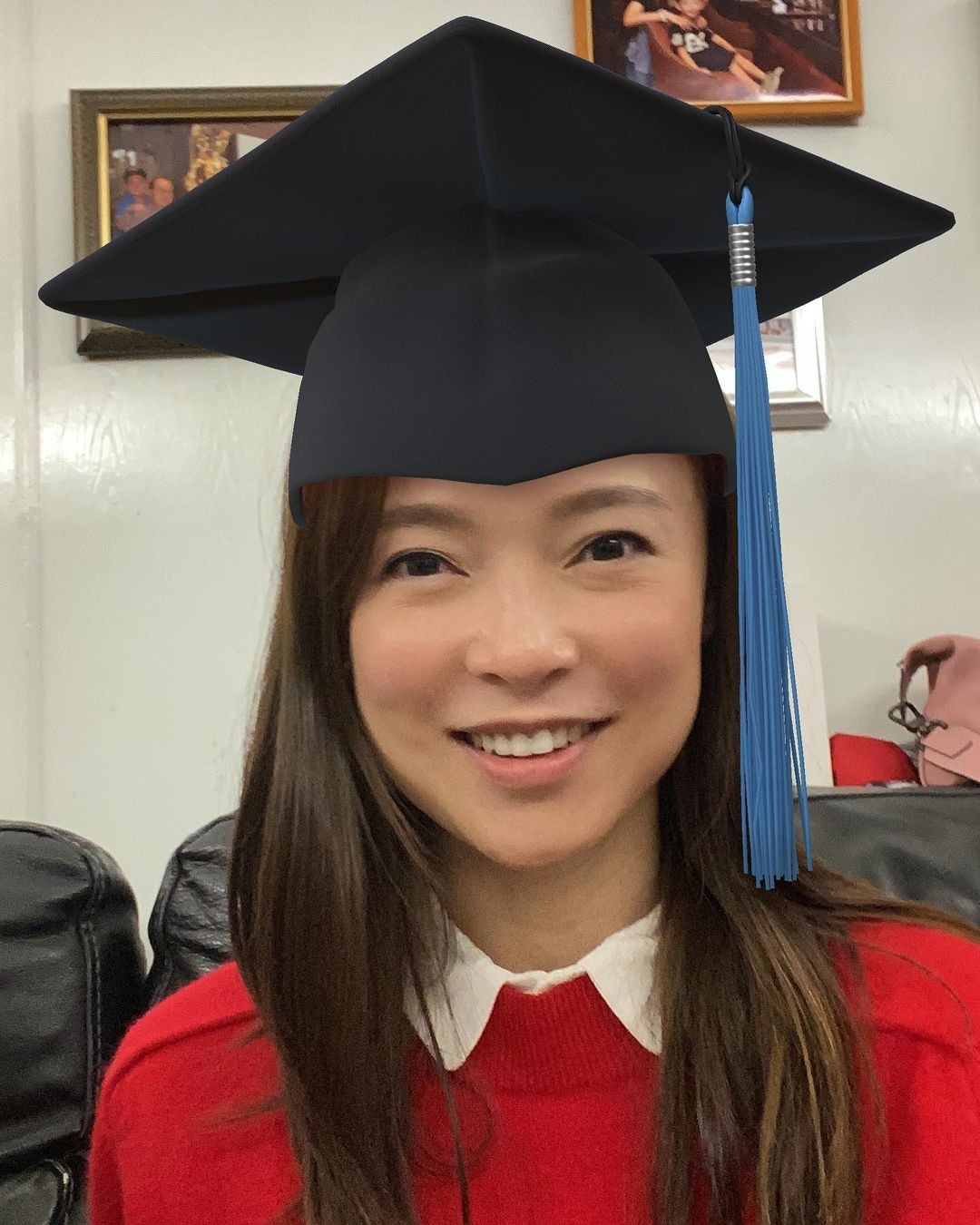 欧倩怡以一级荣誉毕业「食物及营养学荣誉理学士」课程。（IG/ @cindyauau）