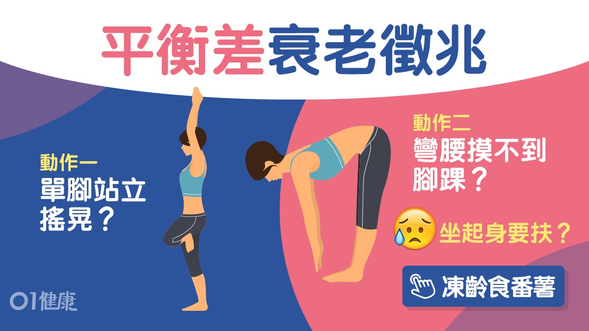 抗衰老｜便秘牙罅大瞓得少8種衰老徵兆　毛巾操助平衡吃魚抗衰老