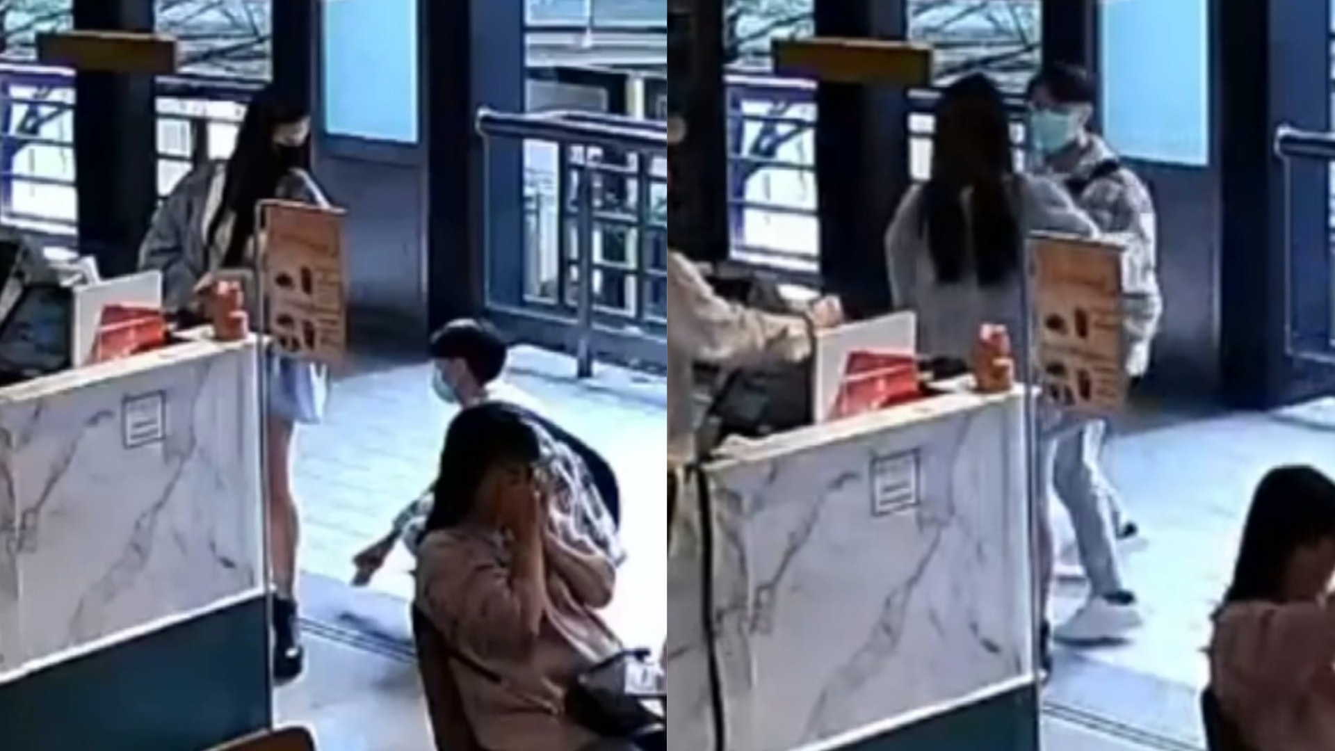 台變態青年竟於食店內大模斯樣偷拍裙底 被發現後還攻擊女受害人 台變態青年竟於食店內大模斯樣偷拍裙底 被發現後還攻擊女受害人
