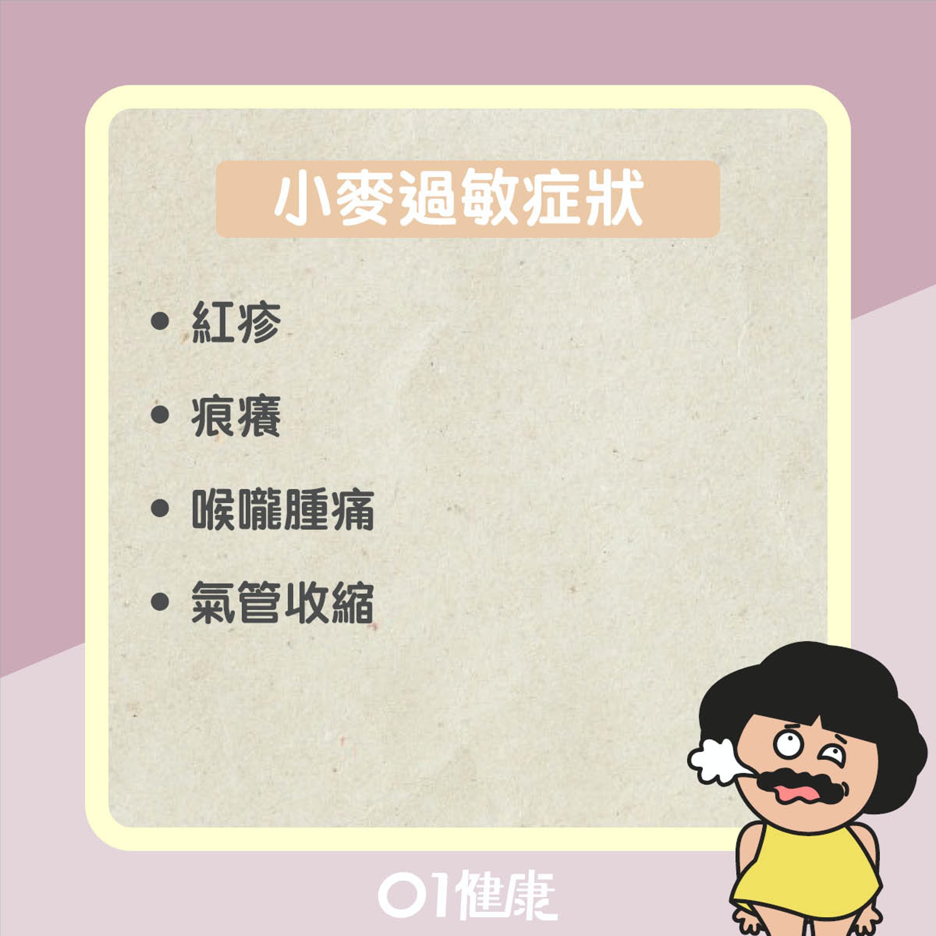 麩質敏感知多啲(01製圖) 麩質敏感知多啲(01製圖)