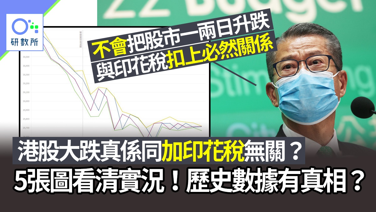 加股票印花稅港股大跌陳茂波指無必然關係5張圖拆解真係無關?