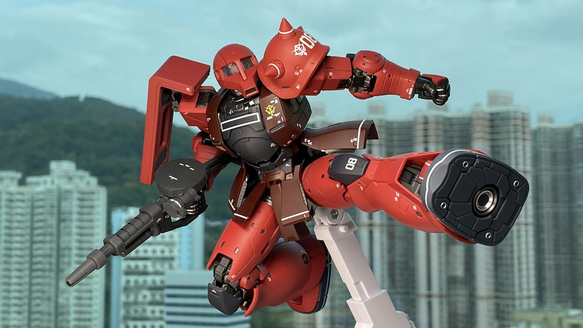 高達GFFMC MS-05S 馬沙專用舊渣古(鍾世傑 攝) 高達GFFMC MS-05S 馬沙專用舊渣古(鍾世傑 攝)