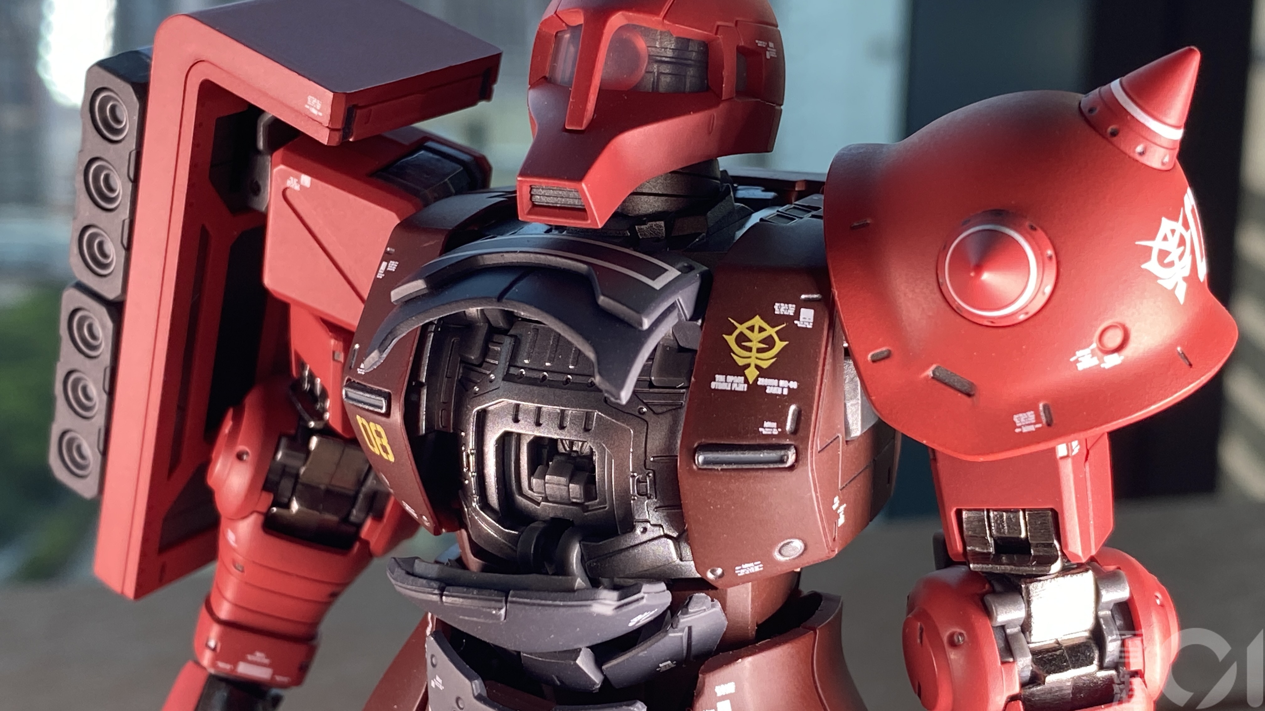 高達gffmc Ms 05s 渣古i 馬沙專用機開箱試玩gundam Fix Zaku I