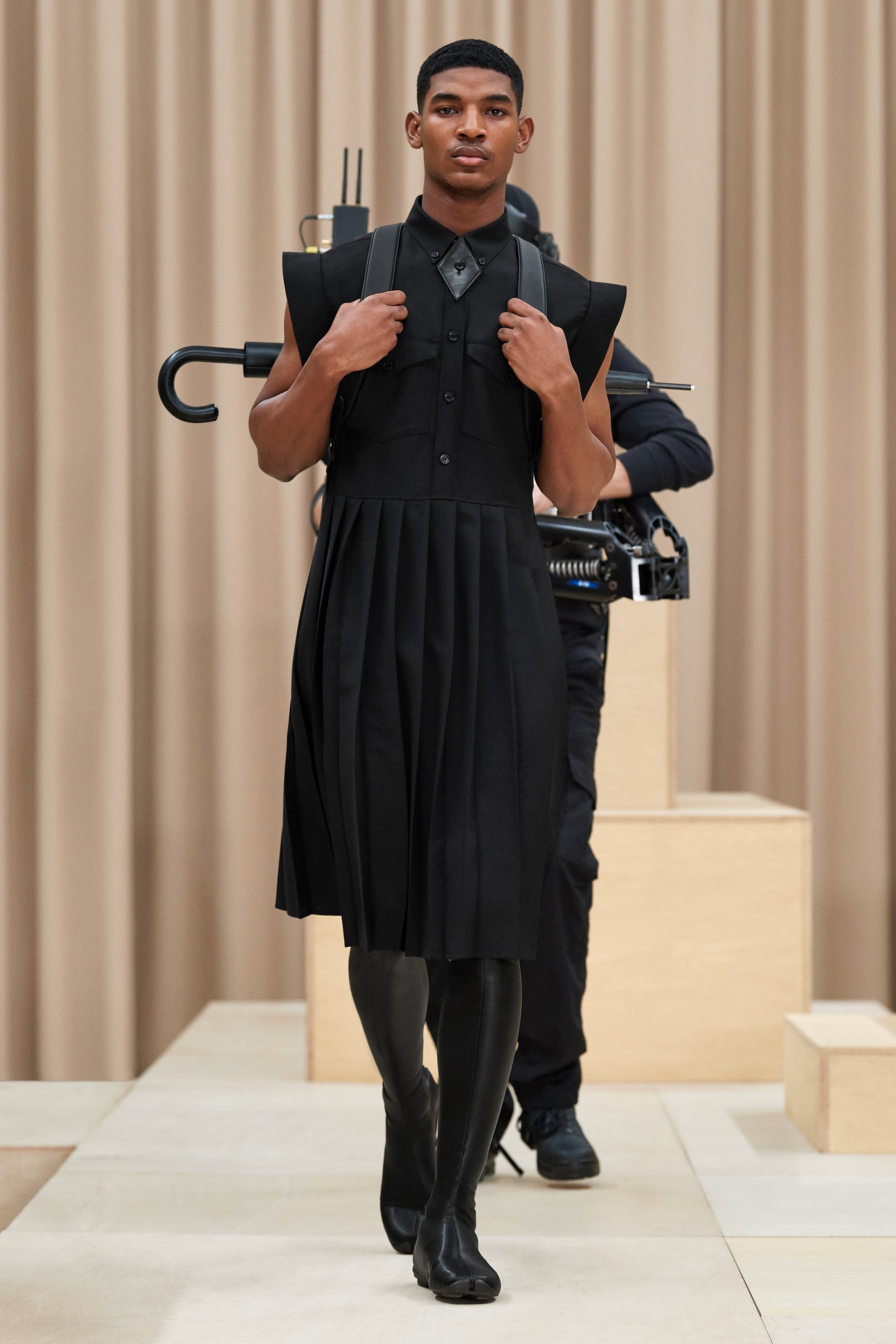Burberry FW21男裝系列。(Burberry) Burberry FW21男裝系列。(Burberry)