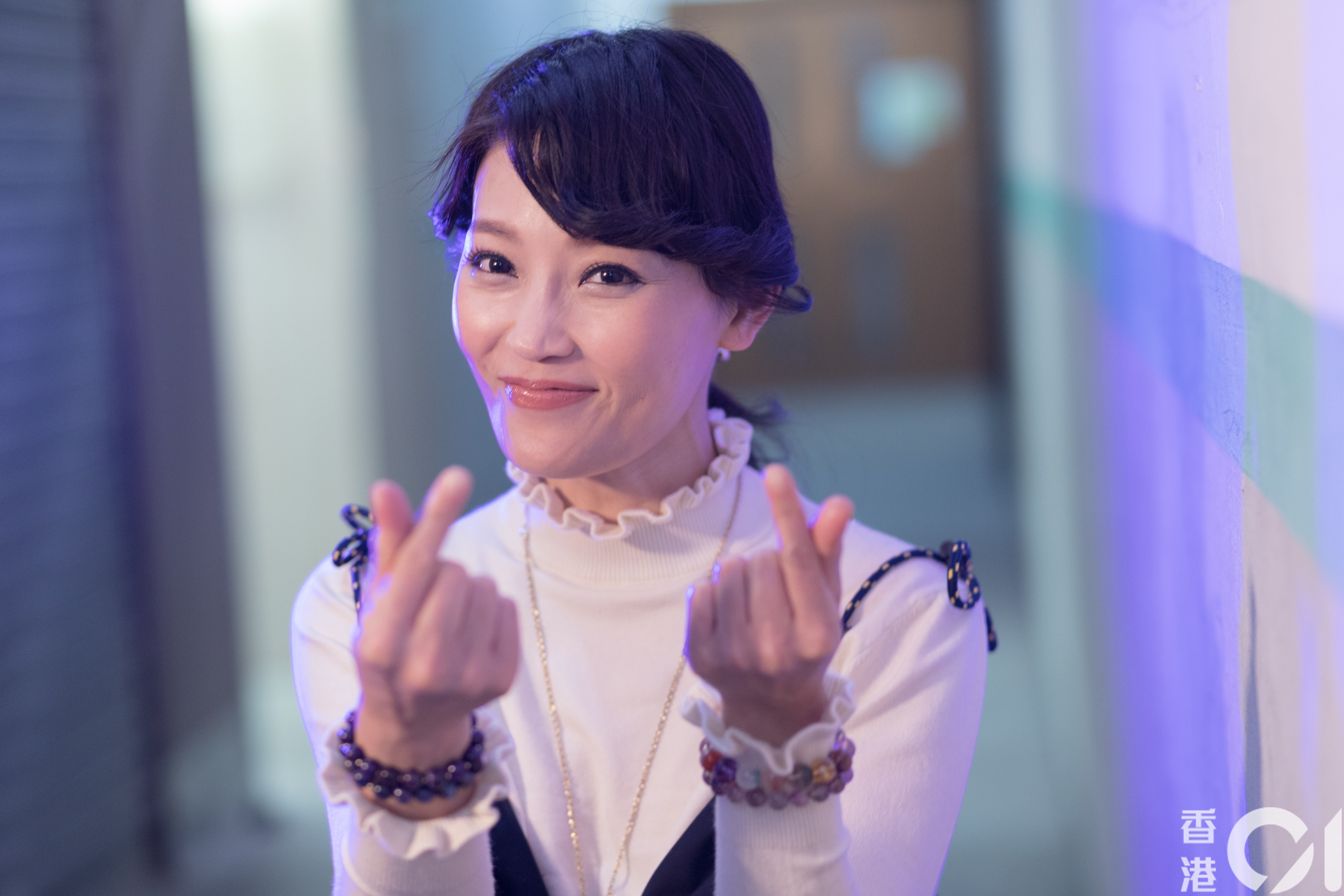 47歲的何綺雲和男朋友拍了28年拖。（劉智源攝）
