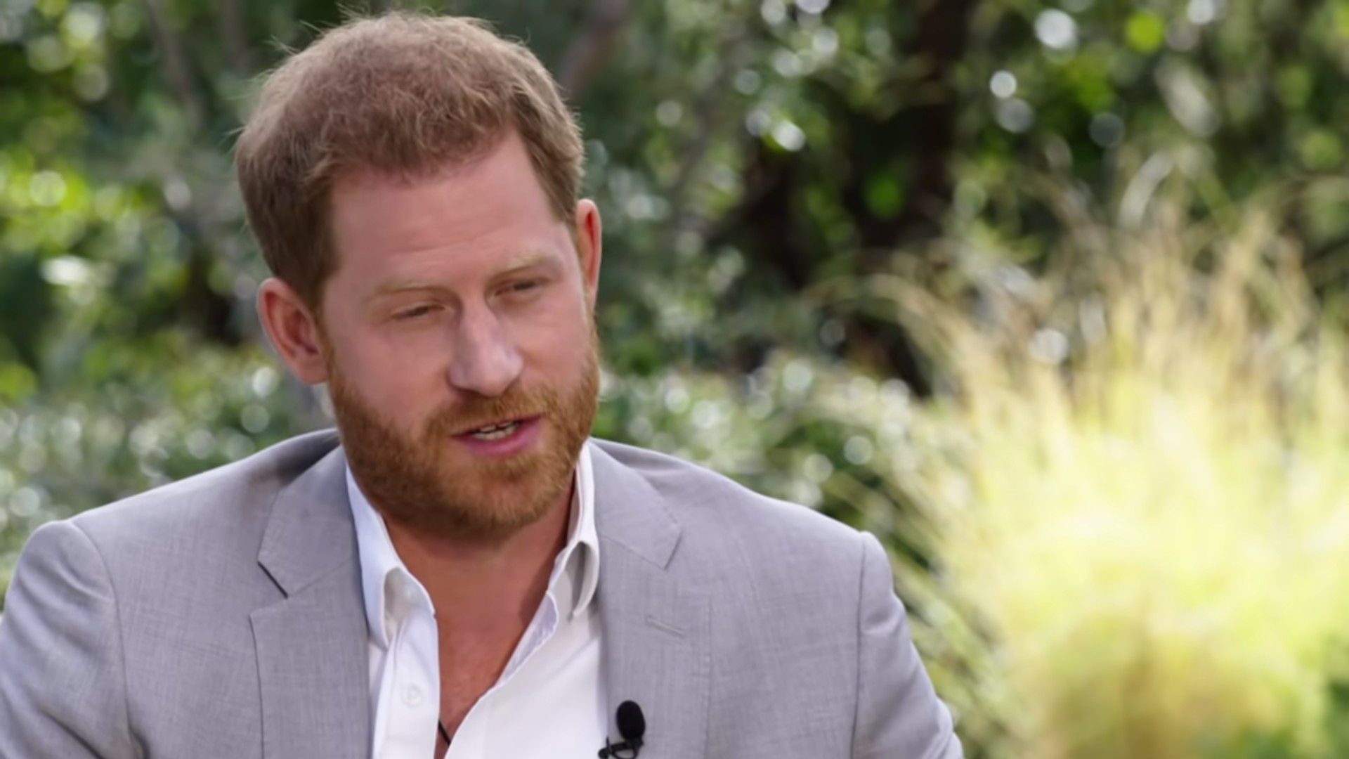 哈里透露宣布脫離王室後，即2020的上半年已經被王室切斷財政資助。（電視畫面）