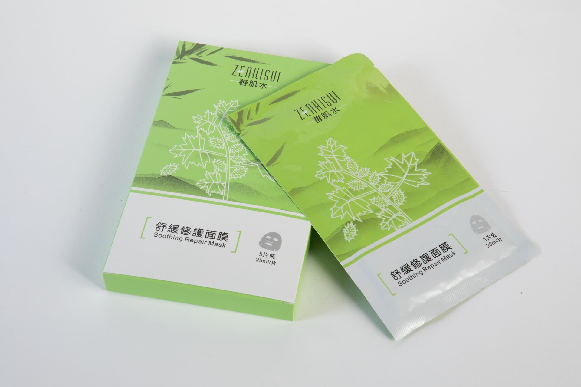 Zenkisui 善肌水 - 舒緩修復面膜,有效抗菌消炎,祛濕止癢。 Zenkisui 善肌水 - 舒緩修復面膜,有效抗菌消炎,祛濕止癢。