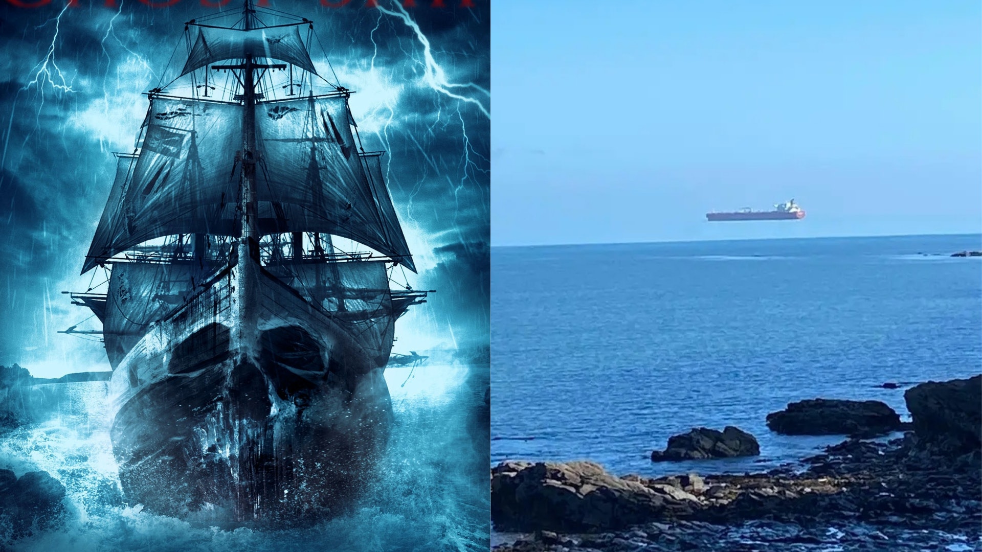 英國 幽靈船 照片瘋傳海面上空驚現漂浮貨輪專家 海市蜃樓 英國 幽靈船 照片瘋傳海面上空驚現漂浮貨輪專家 海市蜃樓