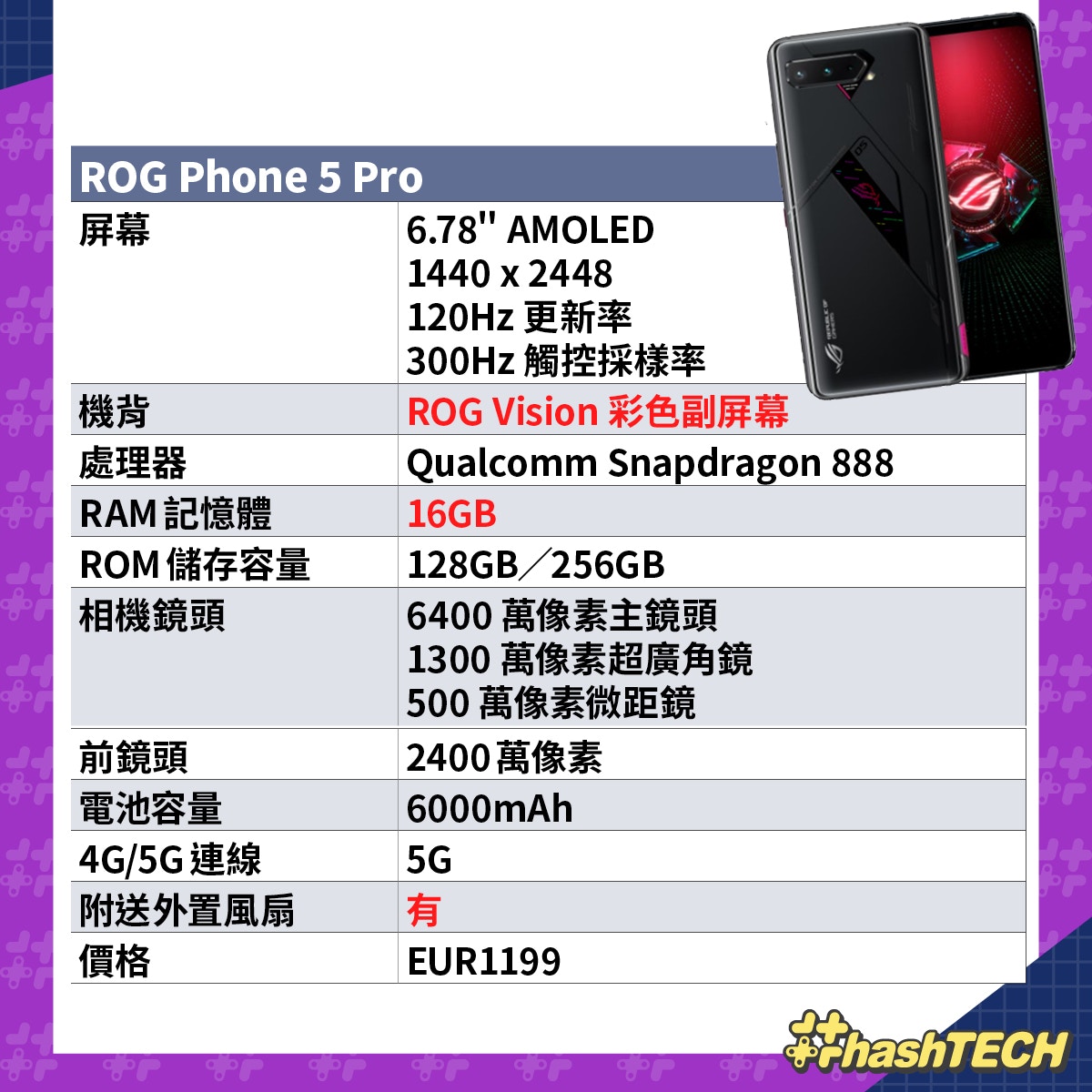 ASUS ROGPhone5 Ultimate實試｜Android機頂配18GB RAM能玩盡？