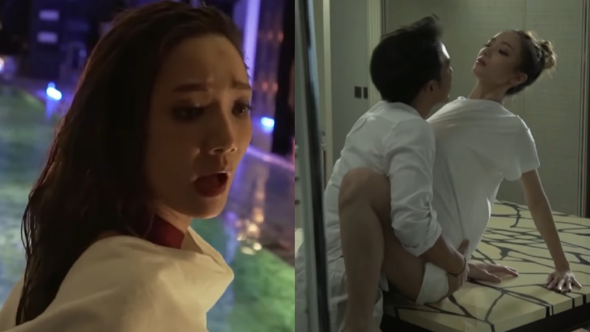 王君馨超性感MV幕後花絮流出 同林德信道歉:咁就攞咗你第一次 王君馨超性感MV幕後花絮流出 同林德信道歉:咁就攞咗你第一次
