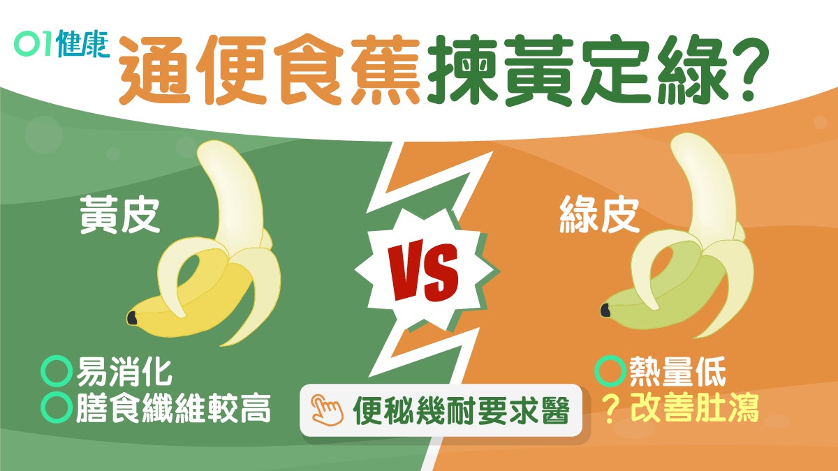 香蕉營養|食蕉喝水會腹瀉?營養師揭真相防便秘肚屙香蕉要這樣吃 香蕉營養|食蕉喝水會腹瀉?營養師揭真相防便秘肚屙香蕉要這樣吃