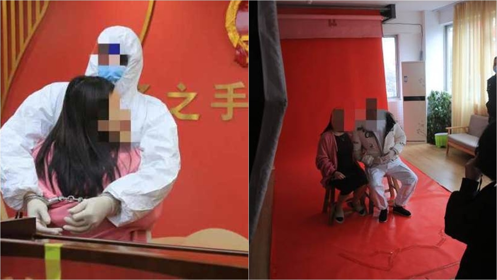沒有鮮花只有手銬的特殊領證儀式 浙江男涉案羈押期間與女友結婚 沒有鮮花只有手銬的特殊領證儀式 浙江男涉案羈押期間與女友結婚