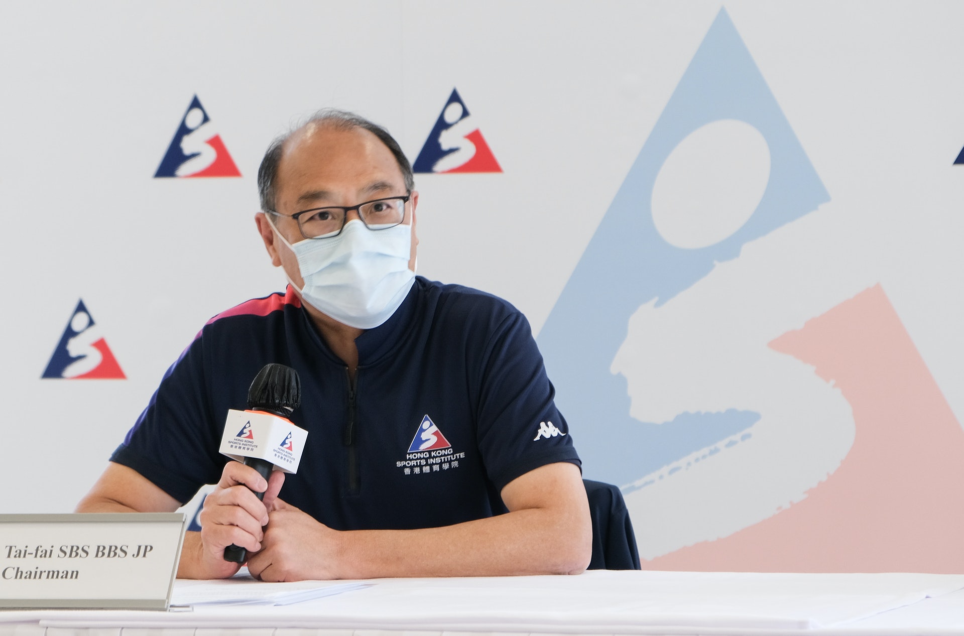 香港體育學院主席林大輝指會安排全職運動員以及相關團隊職員自願選擇接種疫苗。 香港體育學院主席林大輝指會安排全職運動員以及相關團隊職員自願選擇接種疫苗。