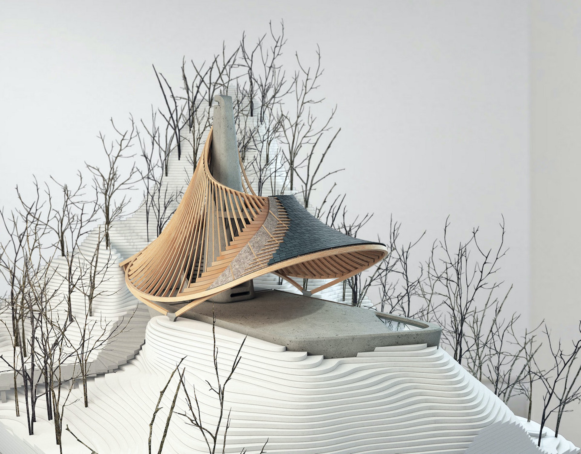 香港建築師操刀設計日本北海道山脈秘居重新定義現代豪華風格 香港建築師操刀設計日本北海道山脈秘居重新定義現代豪華風格