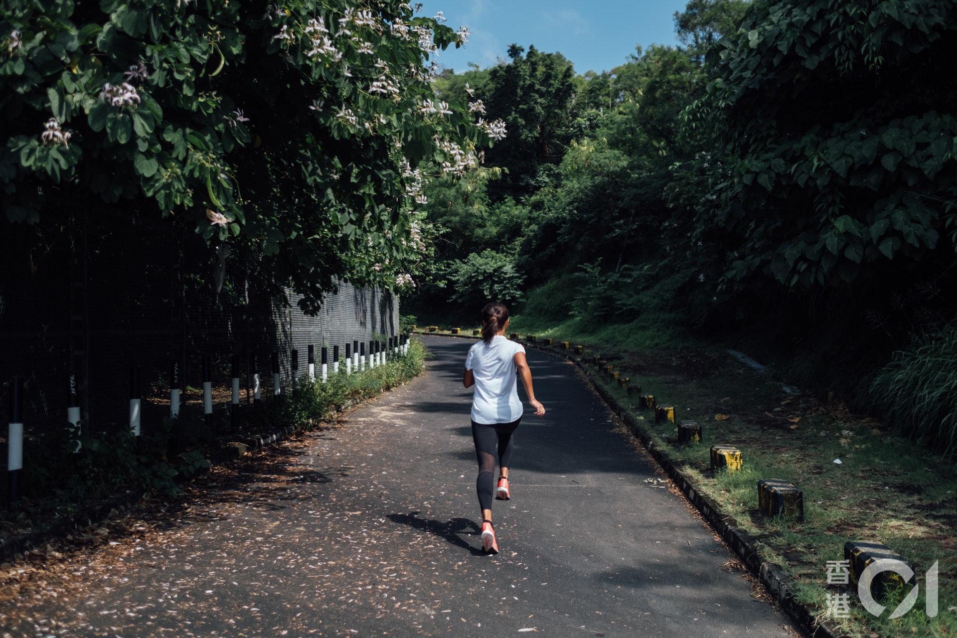 輕鬆慢跑可以紓緩靜脈曲張。（資料圖片；盧翊銘攝）