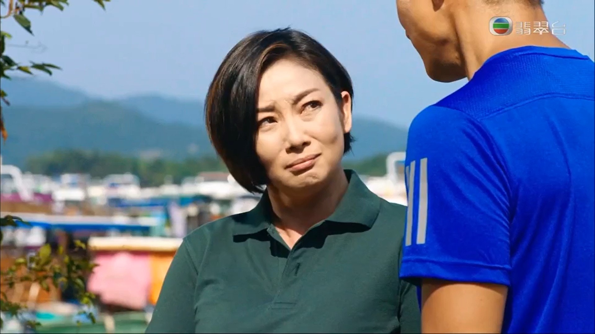 第三集一戲喊戲,王綺琴演出得很到位。(劇集截圖) 第三集一戲喊戲,王綺琴演出得很到位。(劇集截圖)