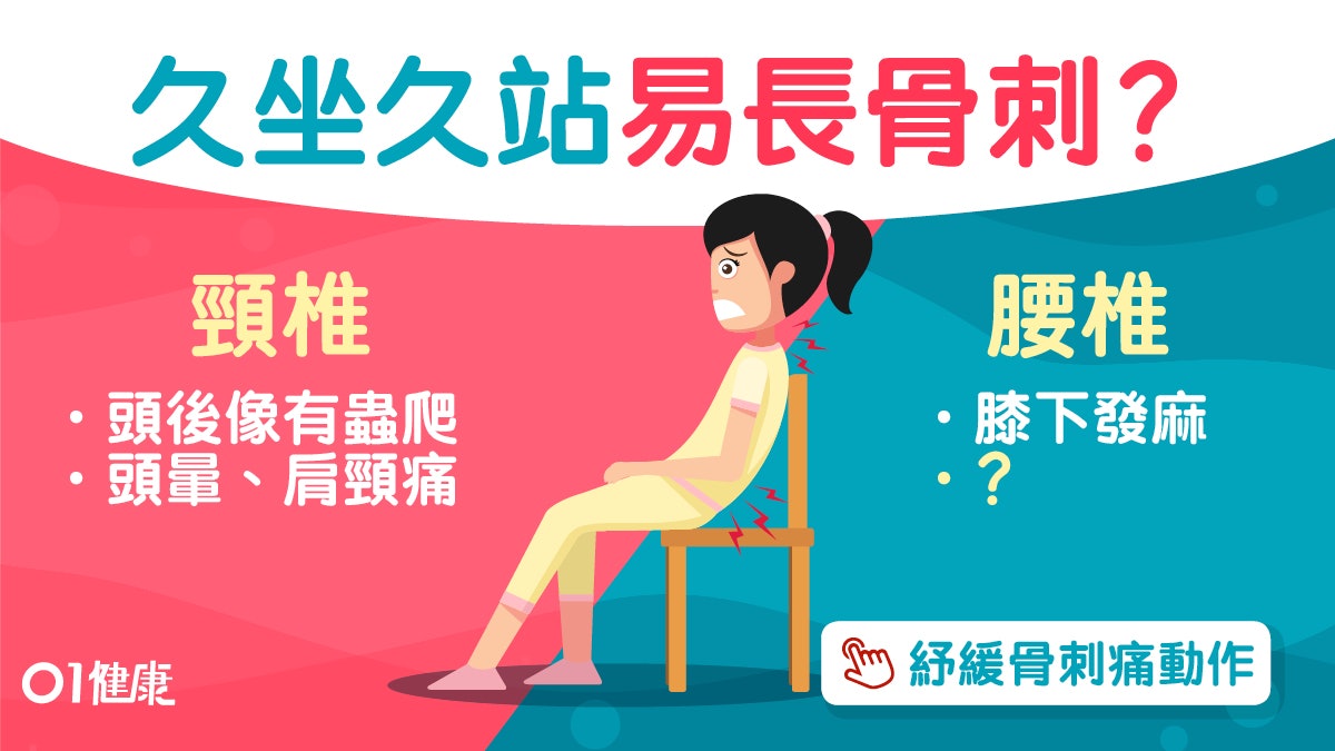 骨刺|小腿麻痛頭後像蟲爬?生骨刺8類人高危久坐運動過度易中招 骨刺|小腿麻痛頭後像蟲爬?生骨刺8類人高危久坐運動過度易中招
