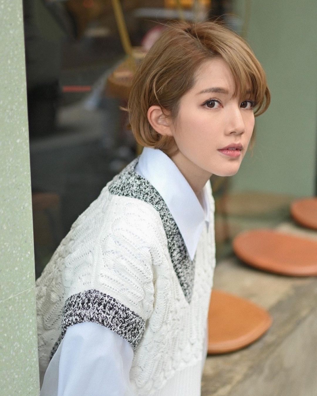 甜美。（IG@chloe_so）