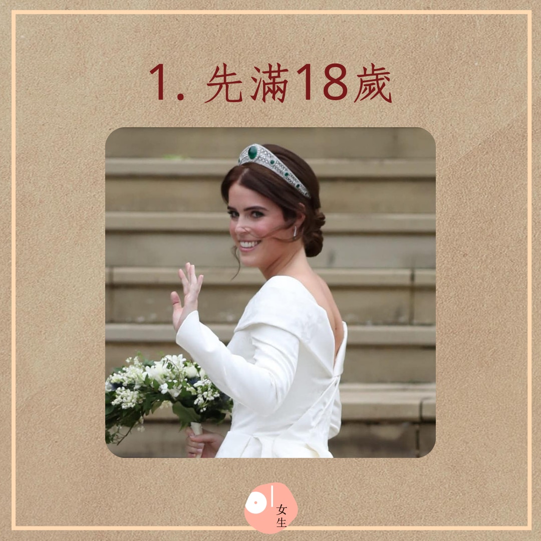 戴上「王冠」的五大規條（01製圖／Instagram@theroyalfamily）