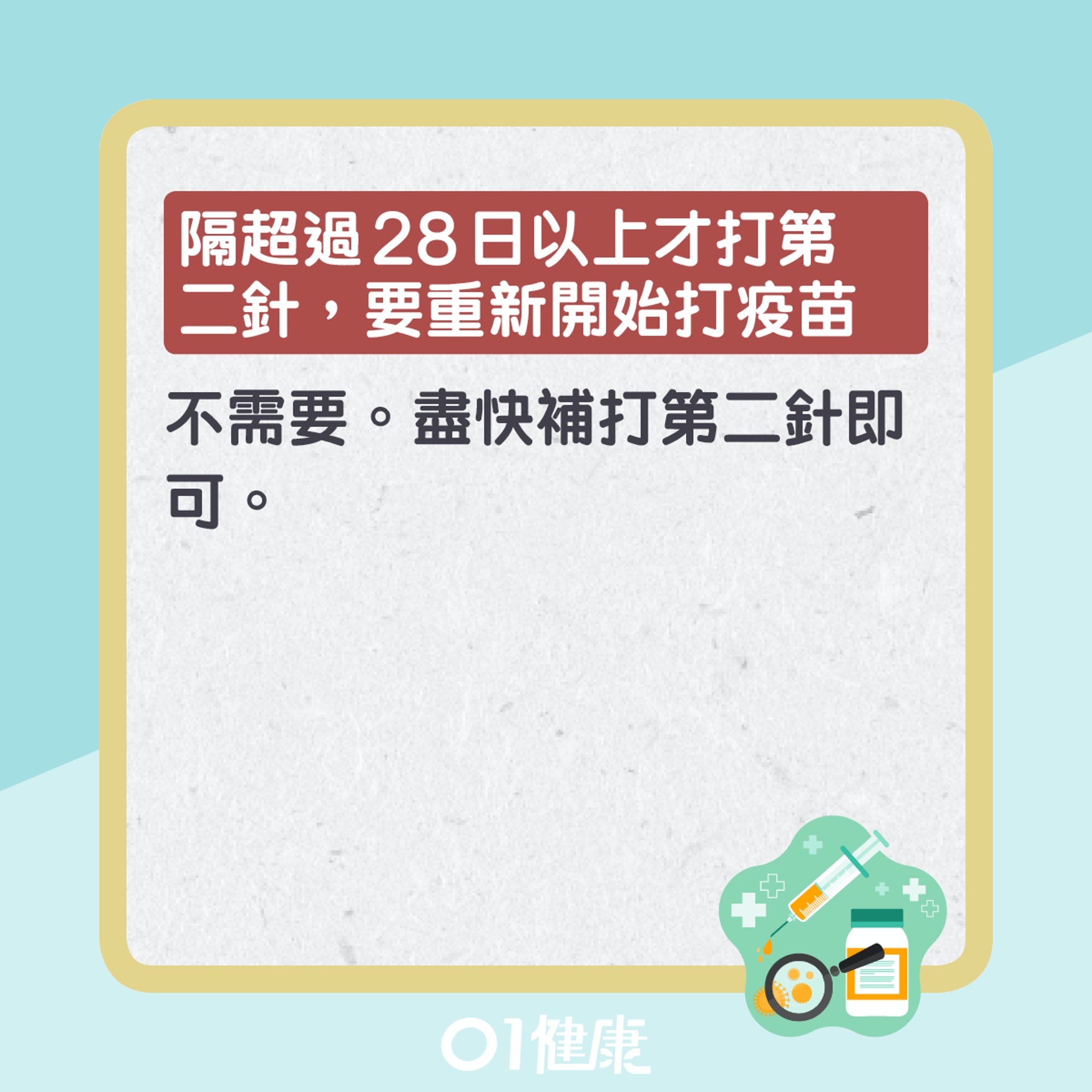 第二針疫苗十大疑問(01製圖) 第二針疫苗十大疑問(01製圖)