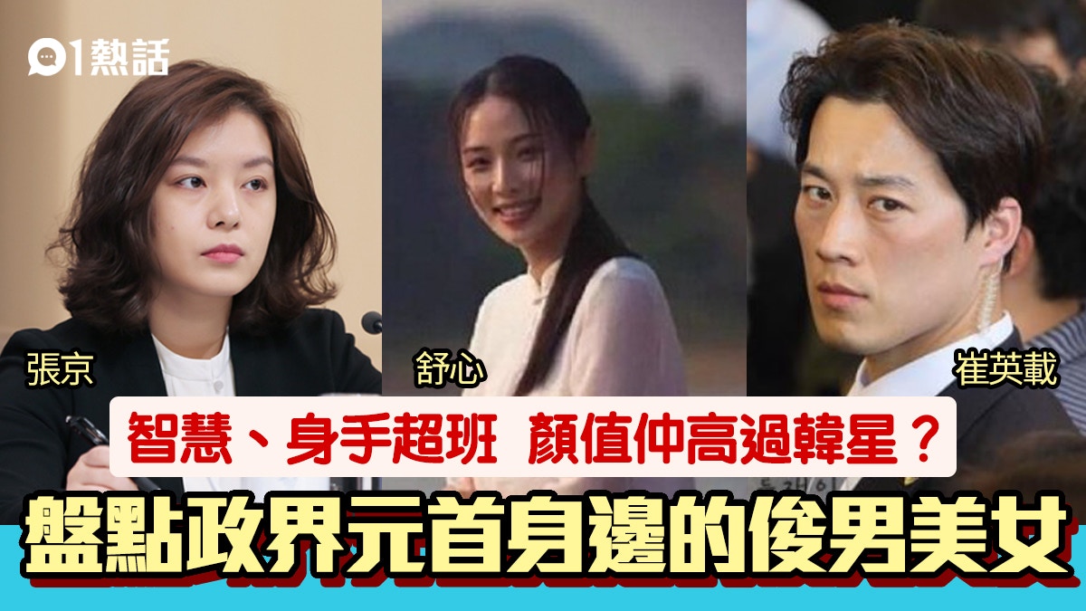 最美女翻譯張京以外　盤點政界名人身邊的俊男美女　北韓都有帥哥